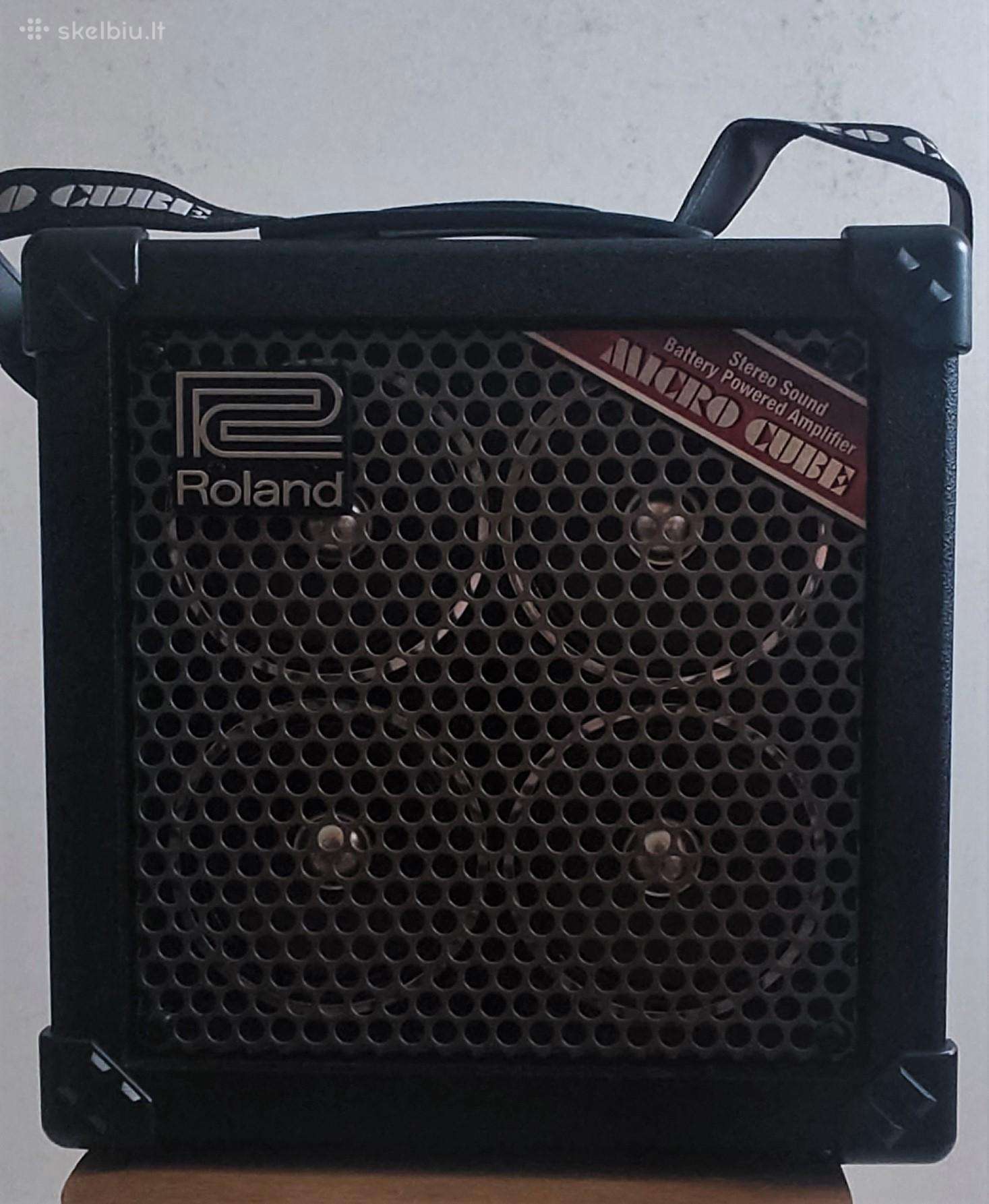Elektrinės gitaros stiprintuvas Roland