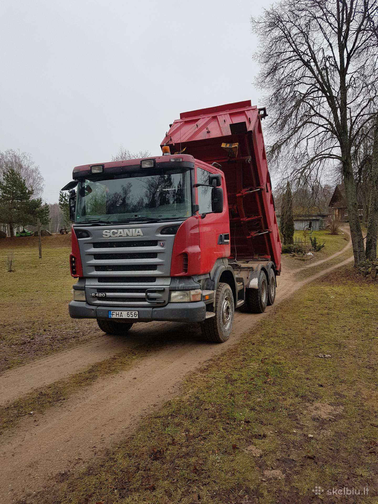Scania R420, sunkvežimių nuoma