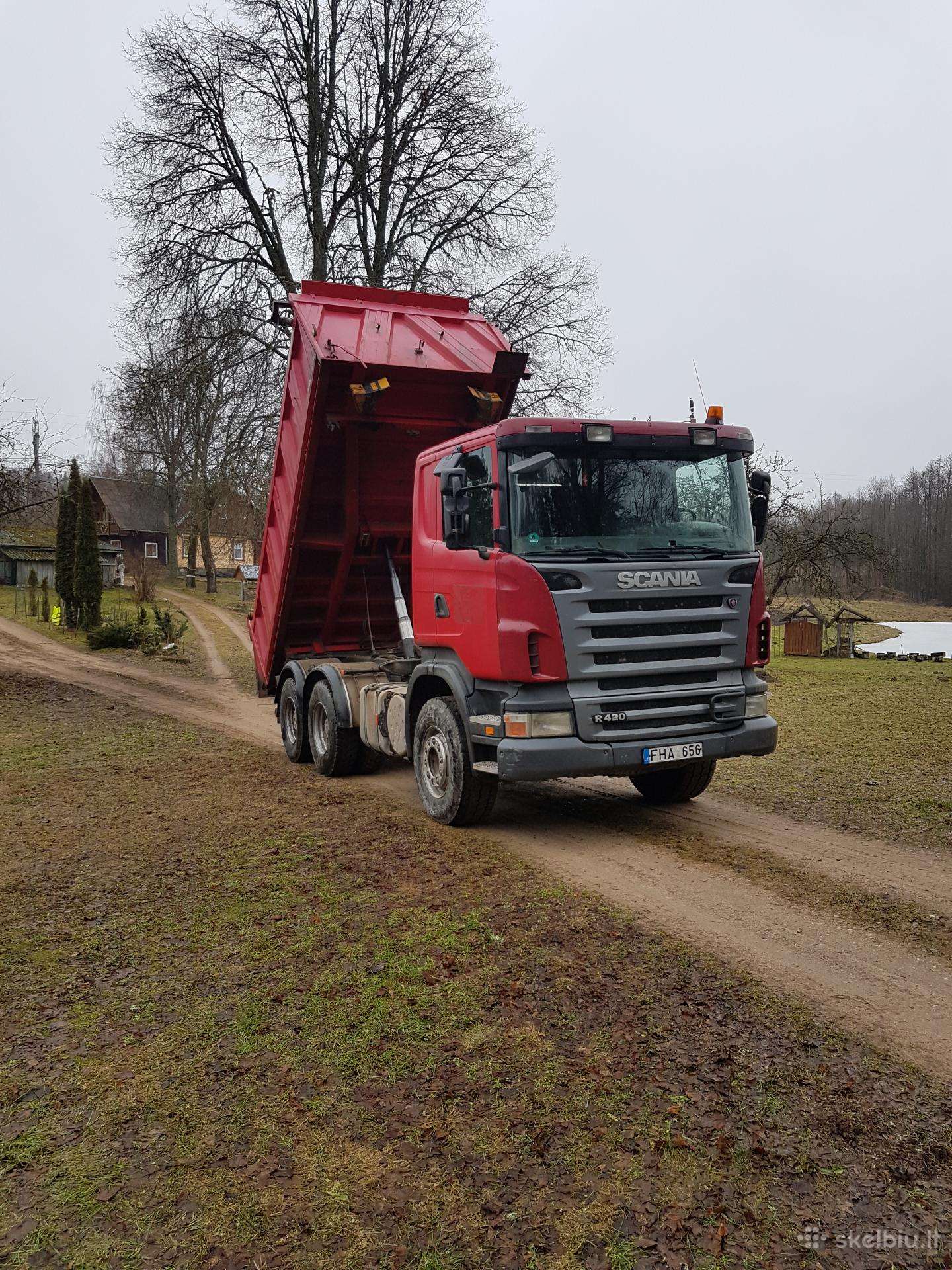 Scania R420, sunkvežimių nuoma