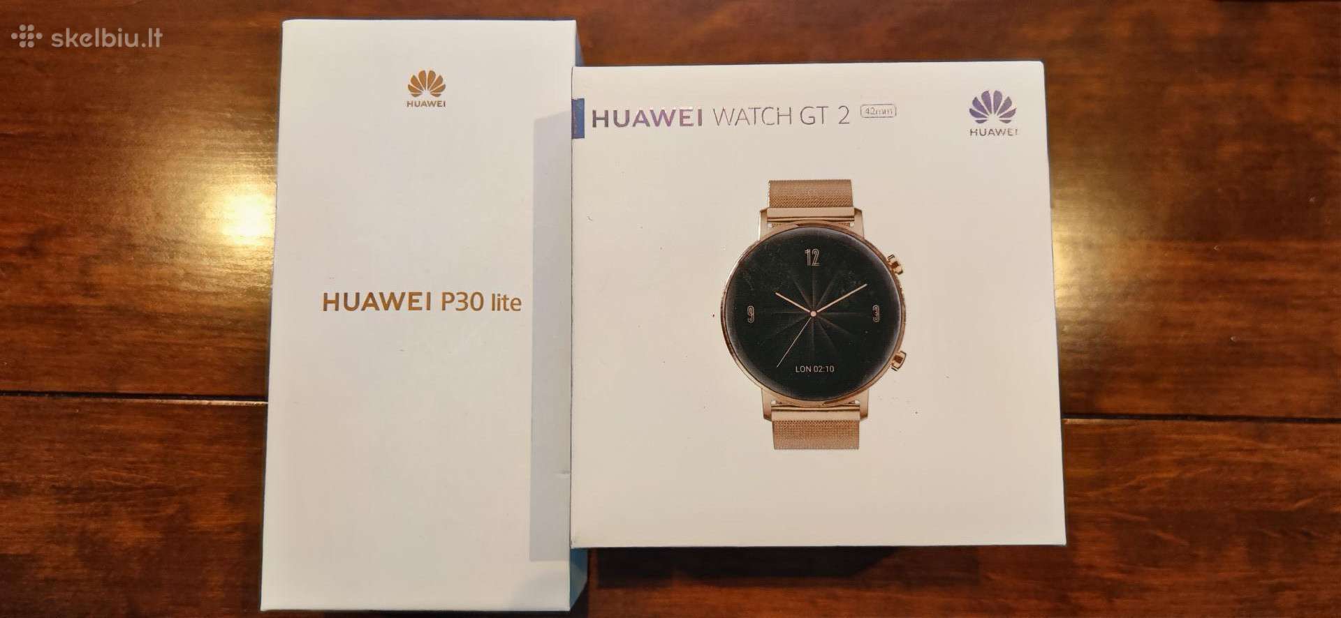 Huawei P30 lite + Huawei Watch Gt 2 Gold
