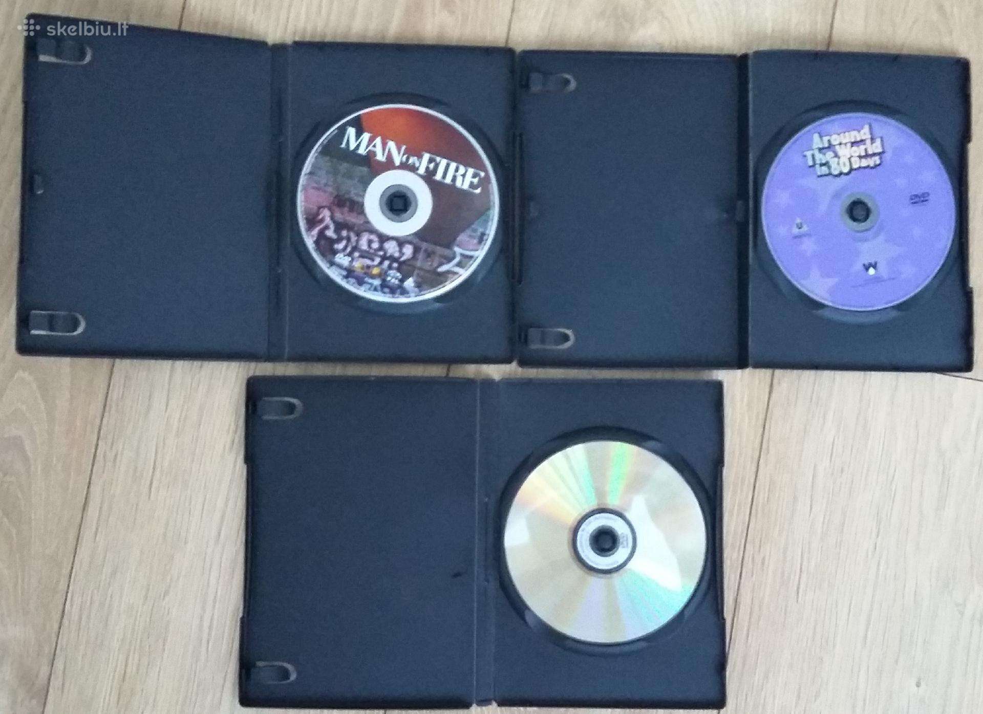 Dvd filmai 3vnt