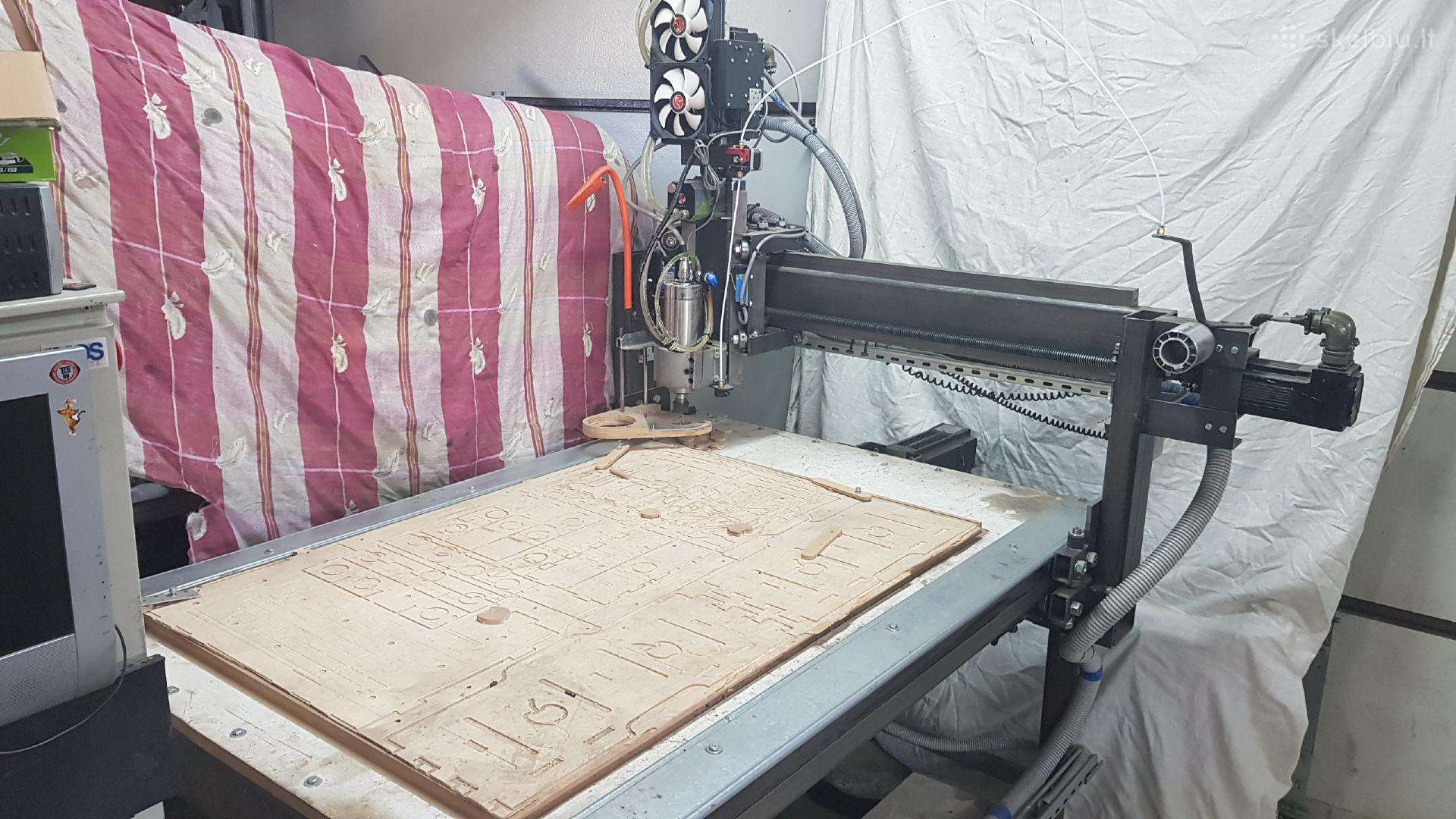 CNC staklės