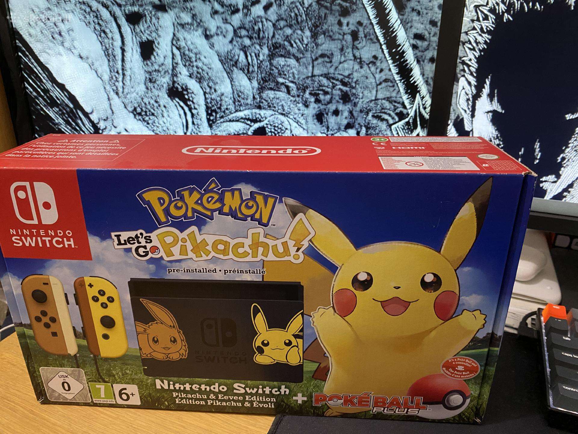 Nintendo Switch Pikachu limited