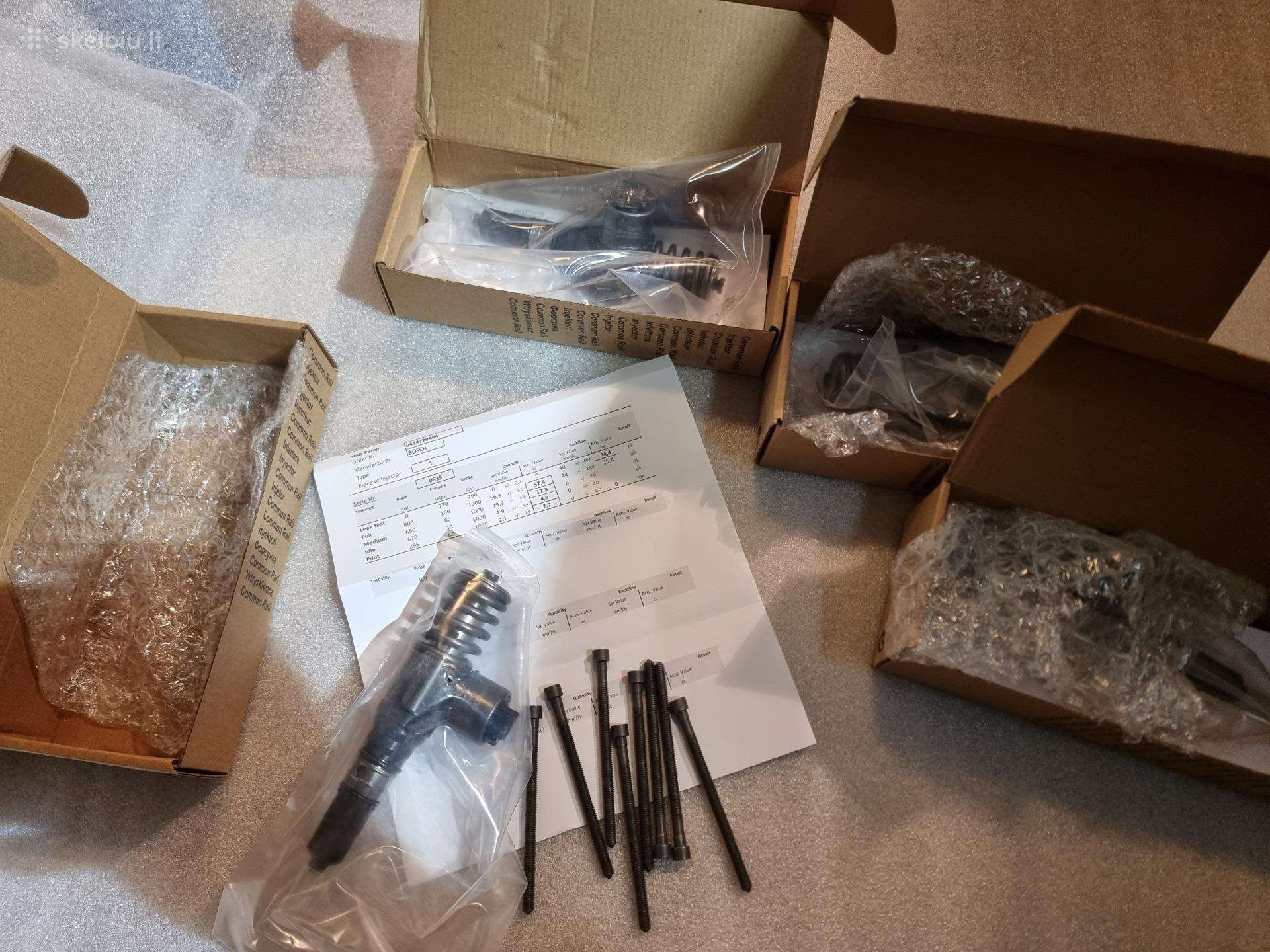 Audi A6 injection system
