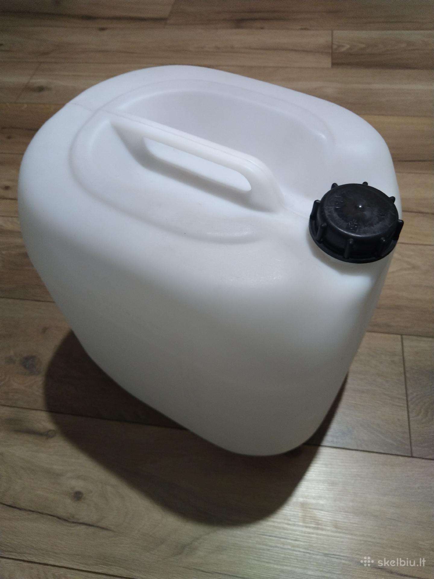 Kanistrai, bakai, talpyklos plastikines