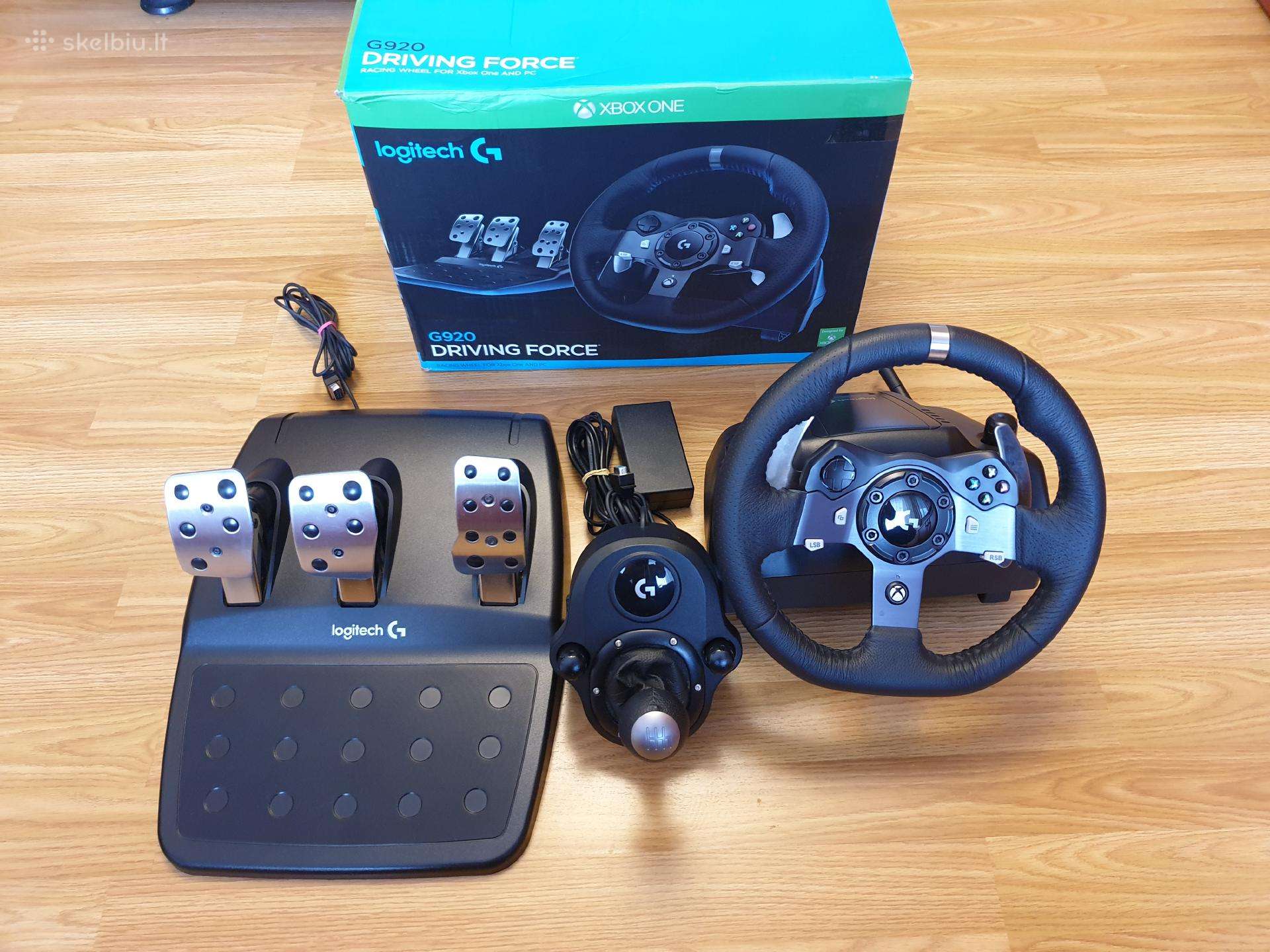 Logitech G920 vairas / Xbox One / Xbox Series / Pc