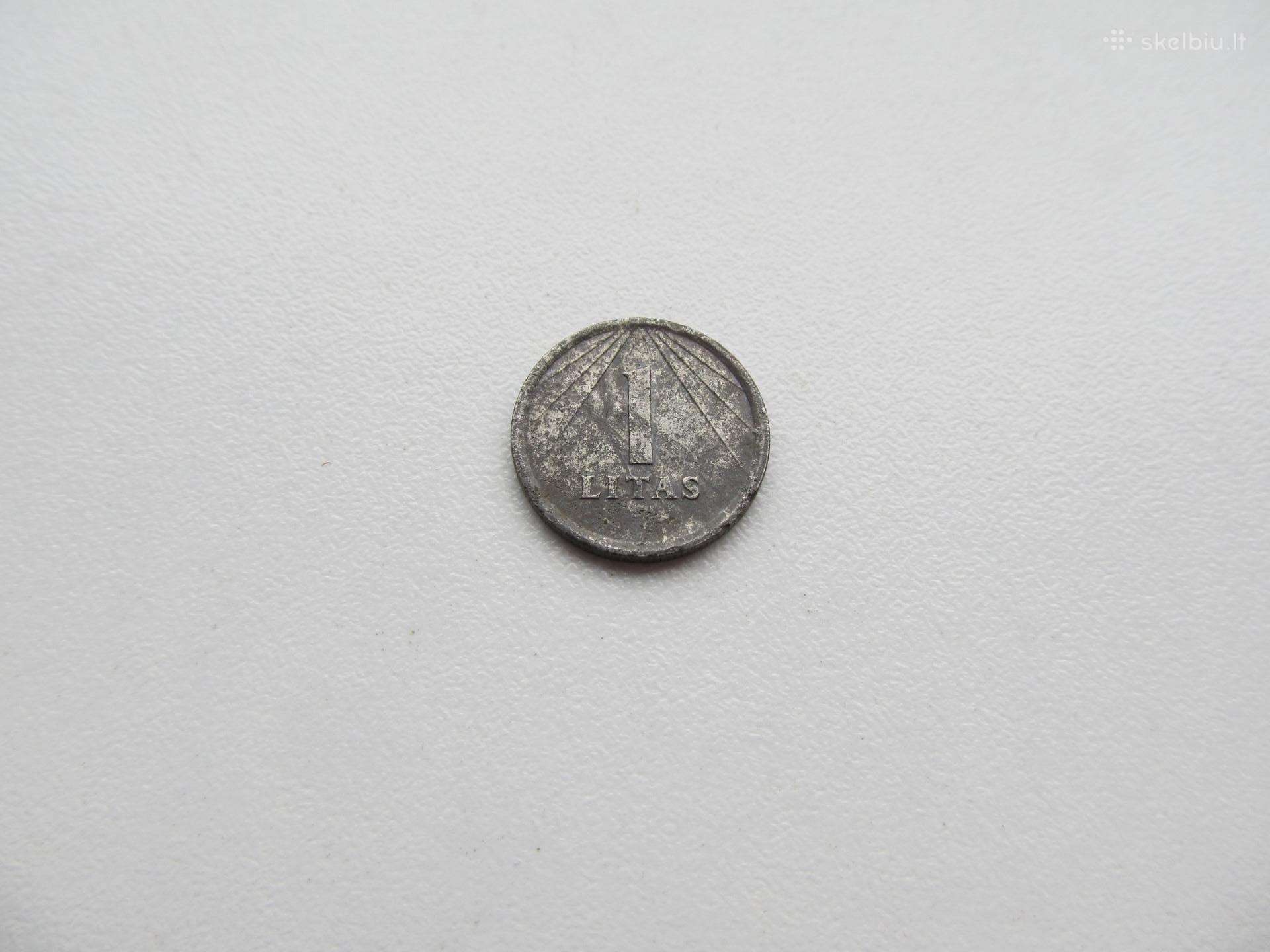 1 litas , Lietuva , 1991
