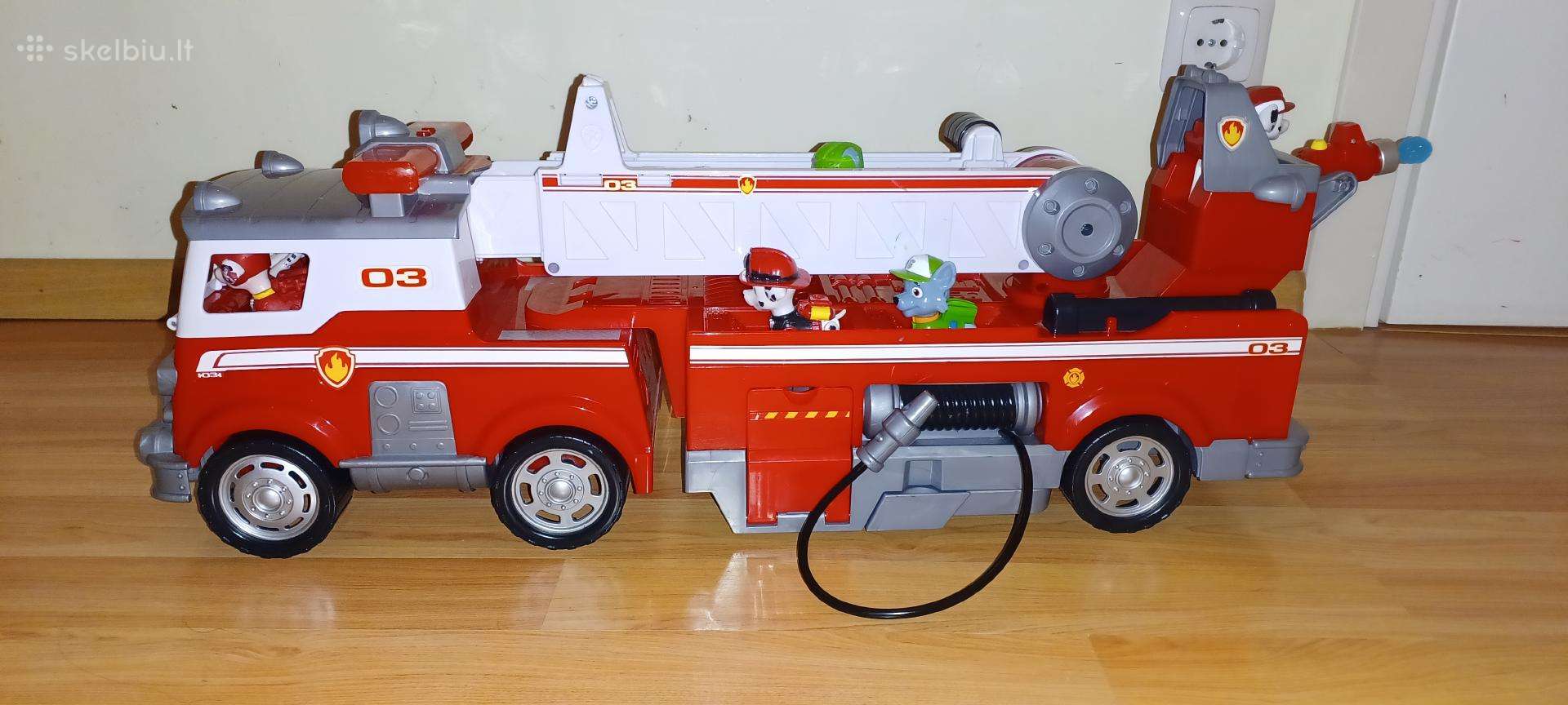 Šunyčių patrulių gaisrinis automobilis