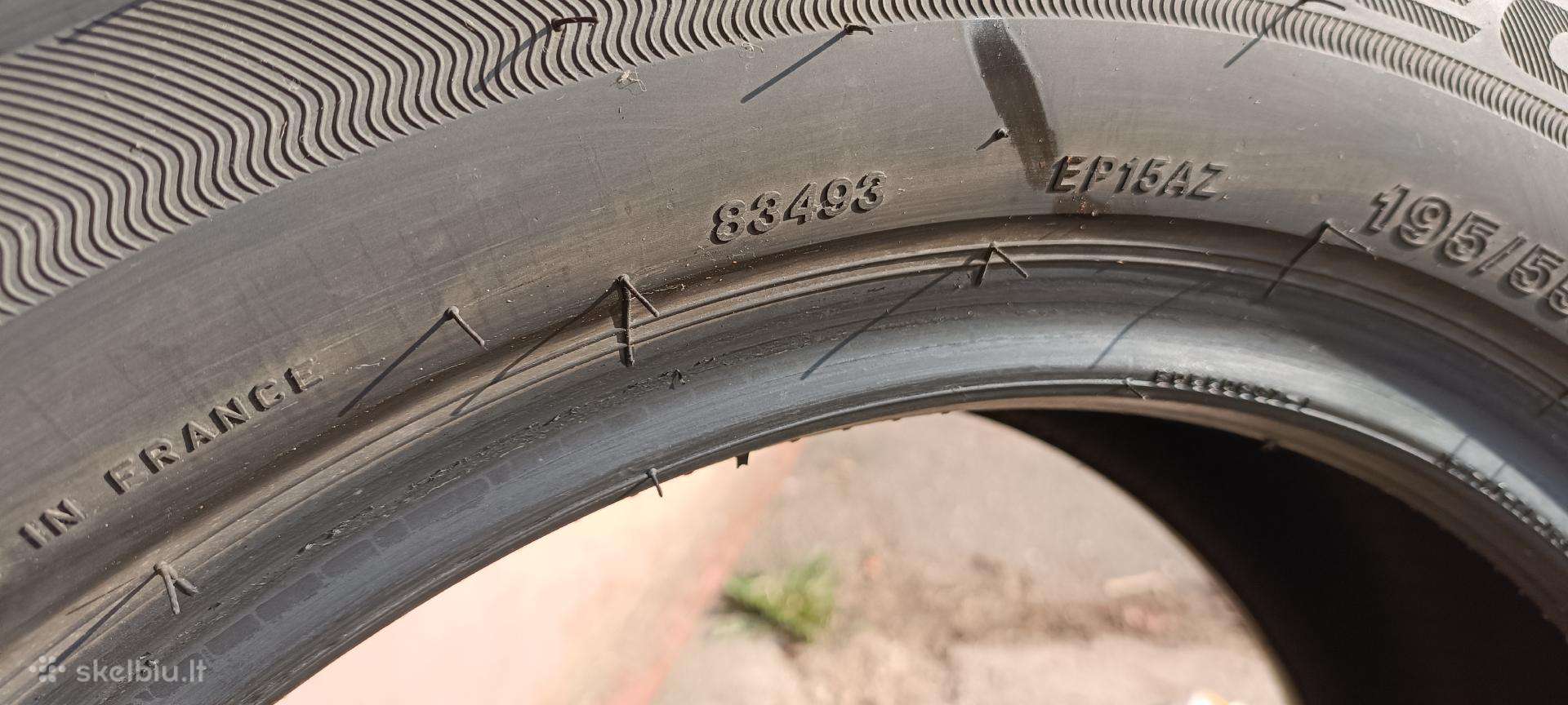 Bridgestone, vasaras 195/55 R16