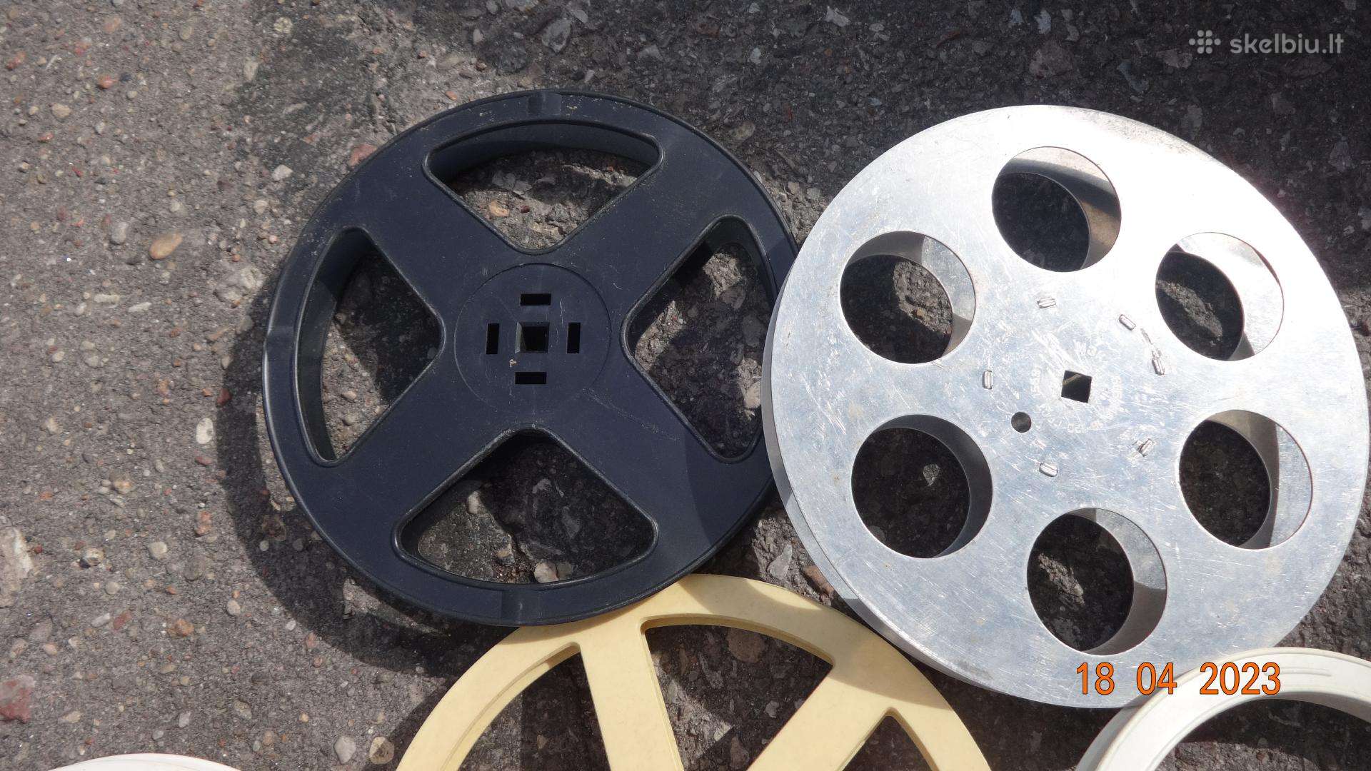 Ritės 8 mm ir 16 mm kino juostoms