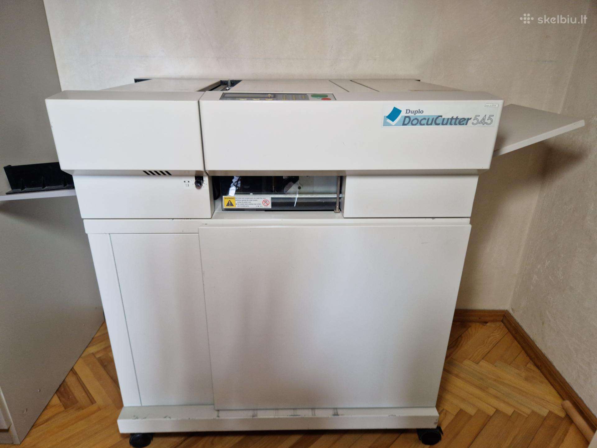 Pjovimo/bigavimo įrenginys Duplo Docucutter 545