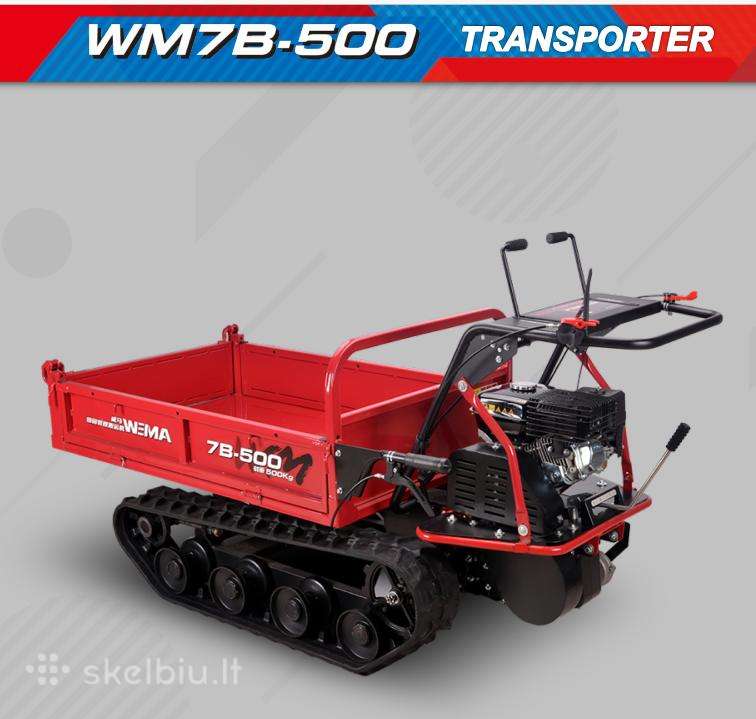 Vikšrinis Motorinis Karutis Weima Wm7b-500a