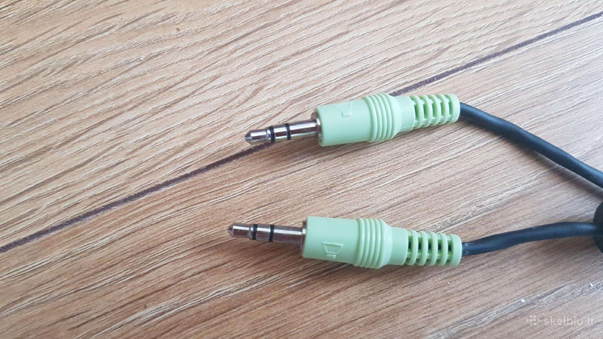 Audio kabelis 3.5mm ilgis-2m. M-m Stereo Audio