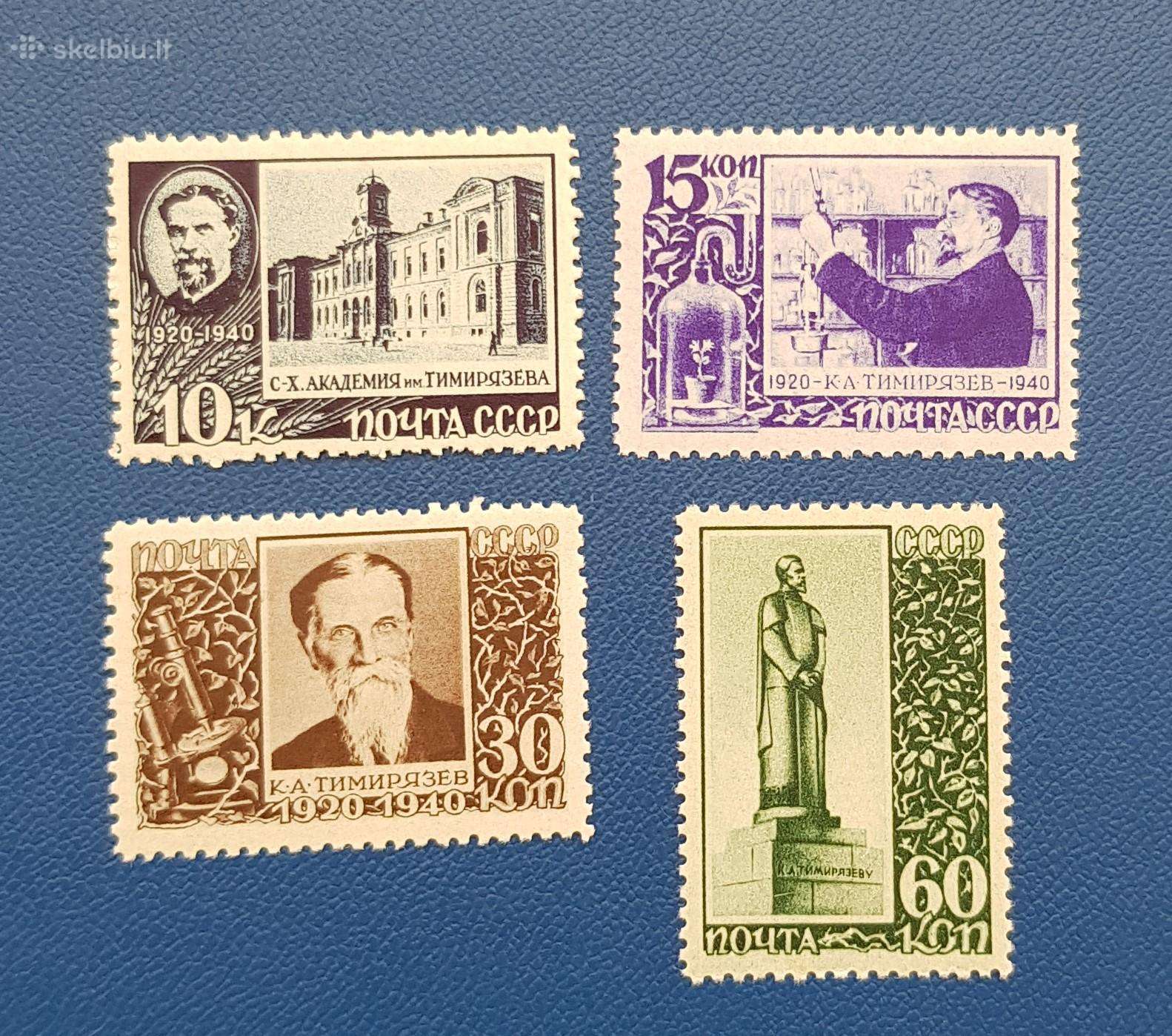 Ssr 1940 m. Timiryasev, svarus