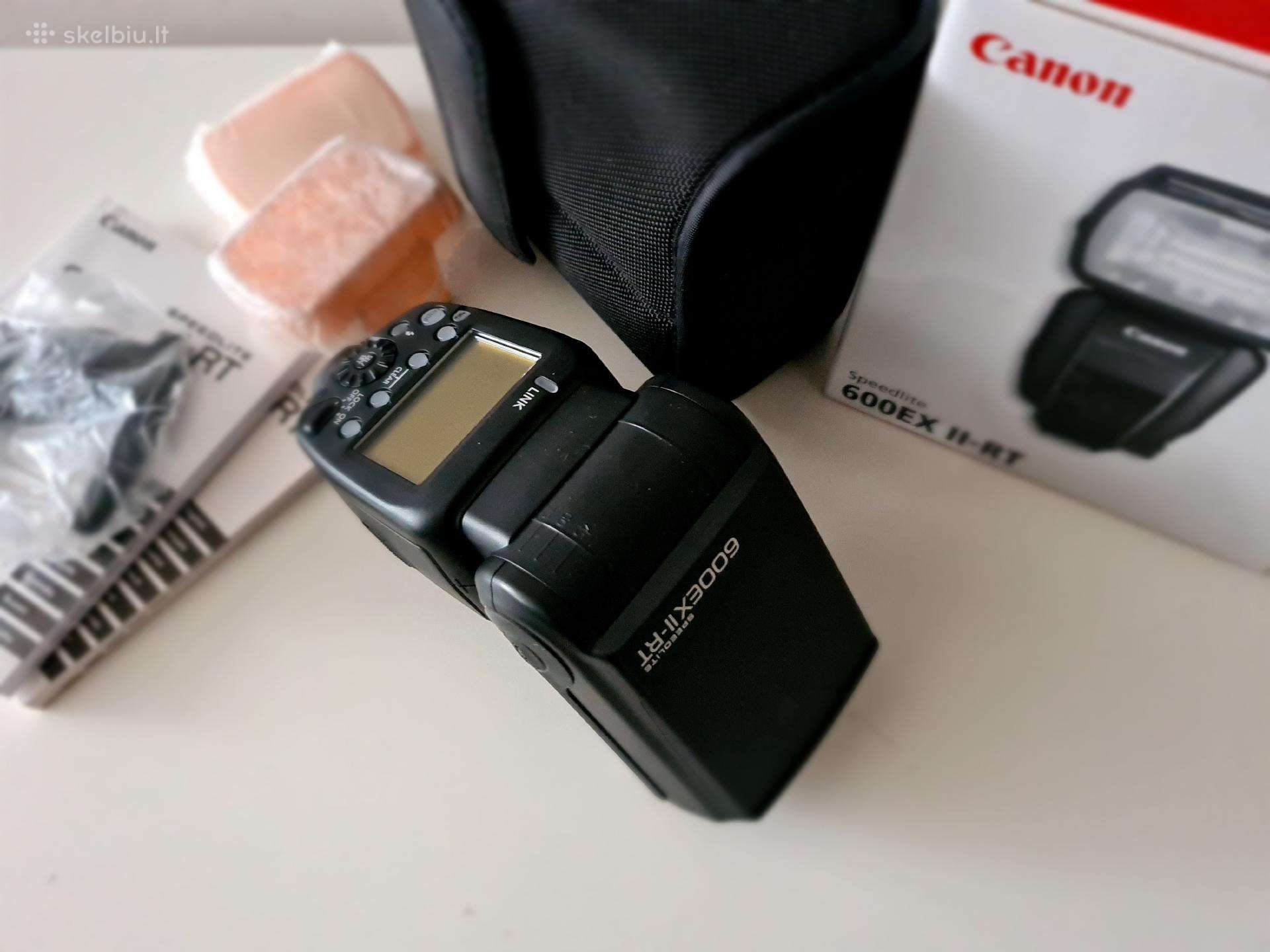 Canon Speedlite 600ex II-rt Nauja!