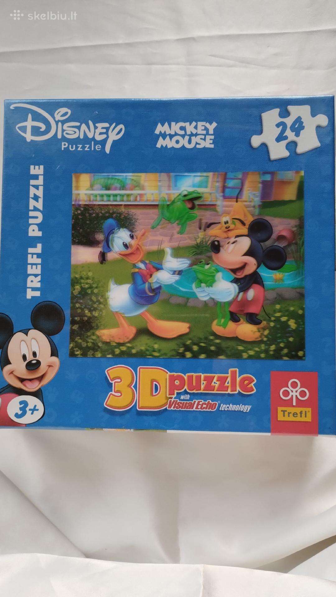 Žaislai dėlionė 3D Mickey mouse