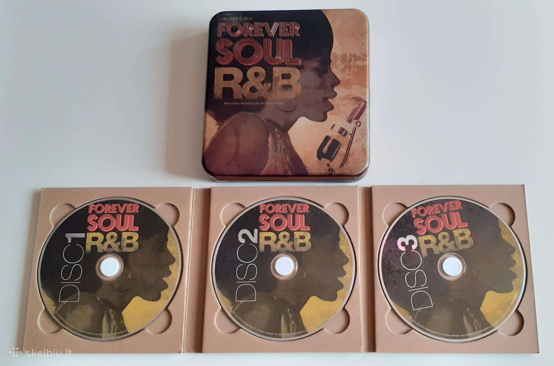 CD su muzikiniais irasais.