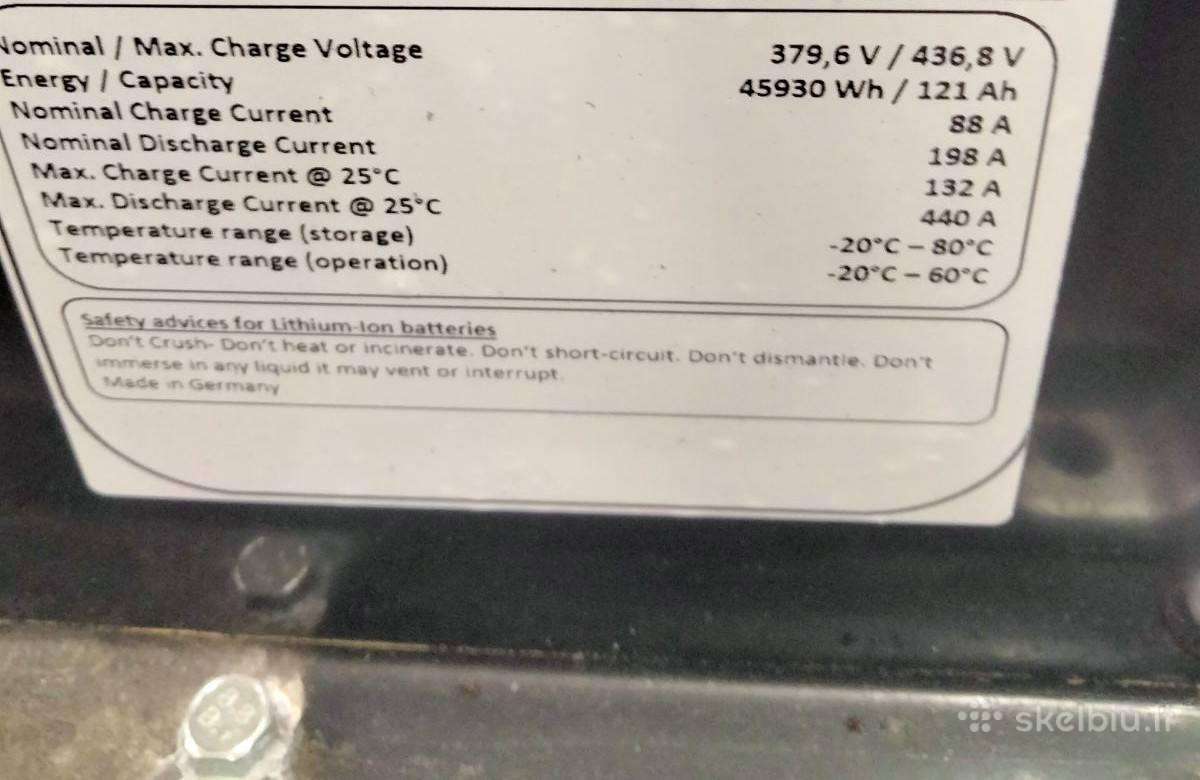 Baterija 46kw