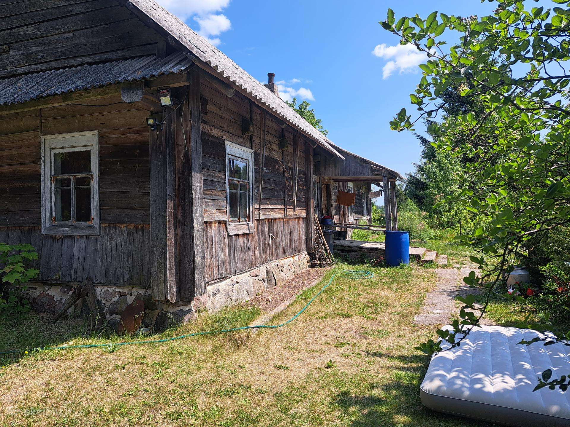 Namas, Ignalinos R. Panižiškės K., Medinė Sodyba Nekilnojamo Turto ...