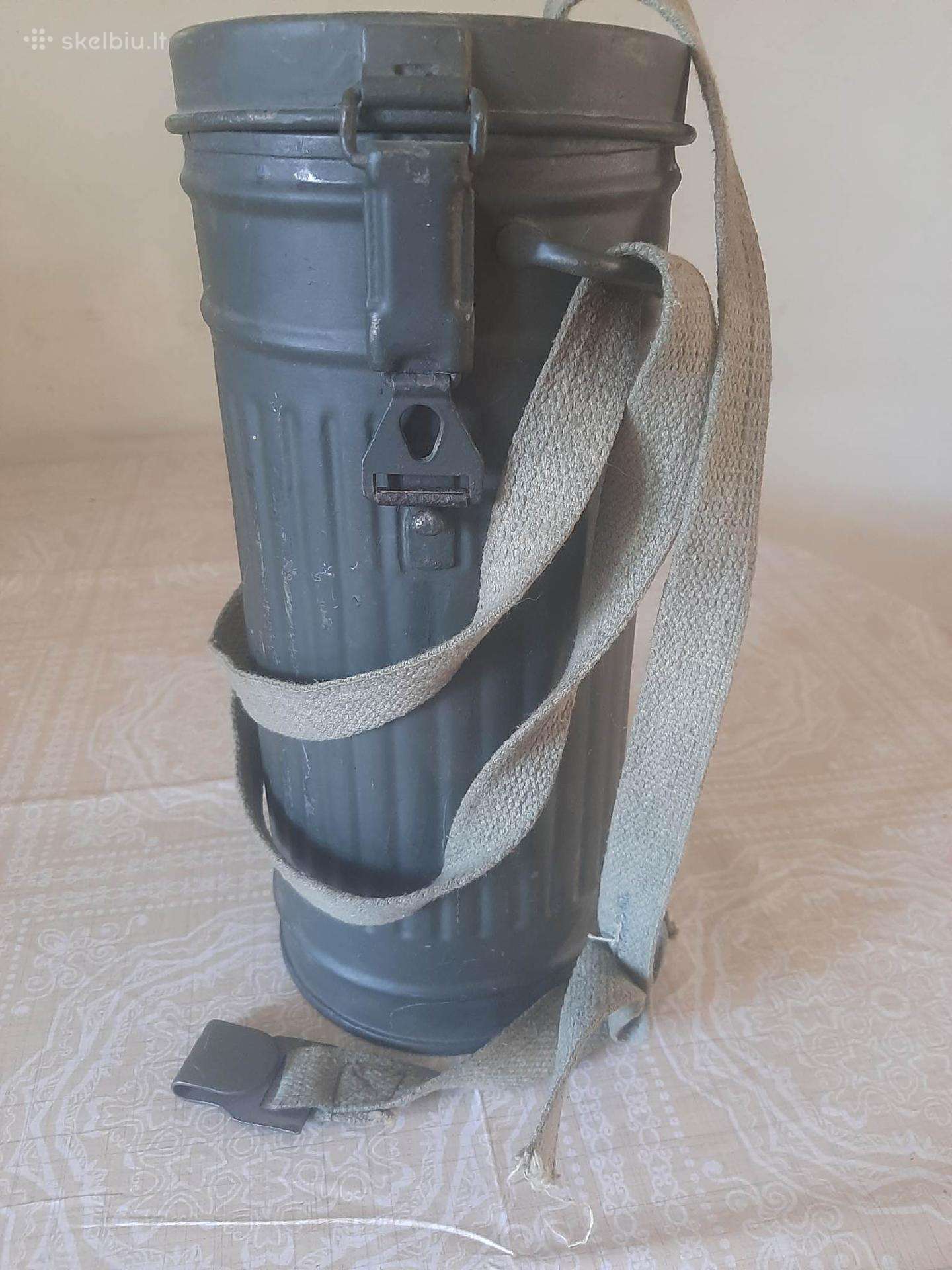 Originalus ww2 vokiškas dujokaukės bakelis
