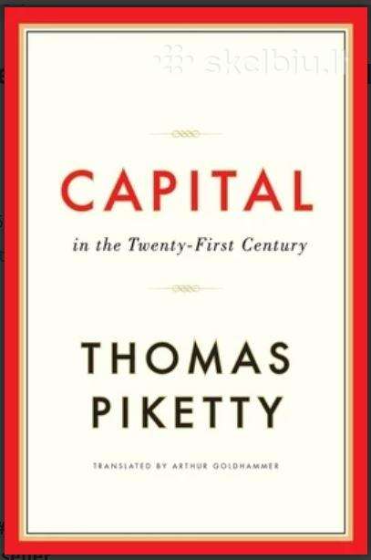 Knyga "Capital in the Twenty-first Century"