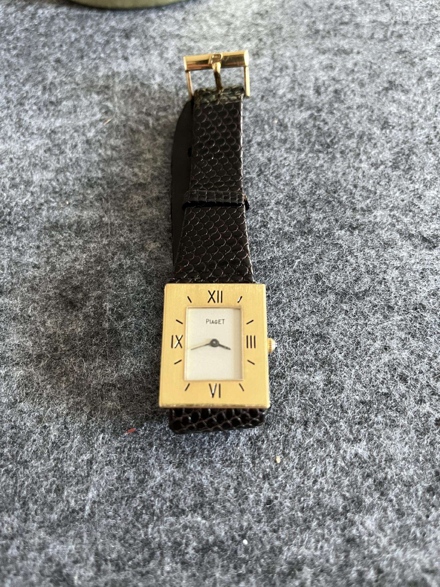 Auksinis laikrodis Piaget