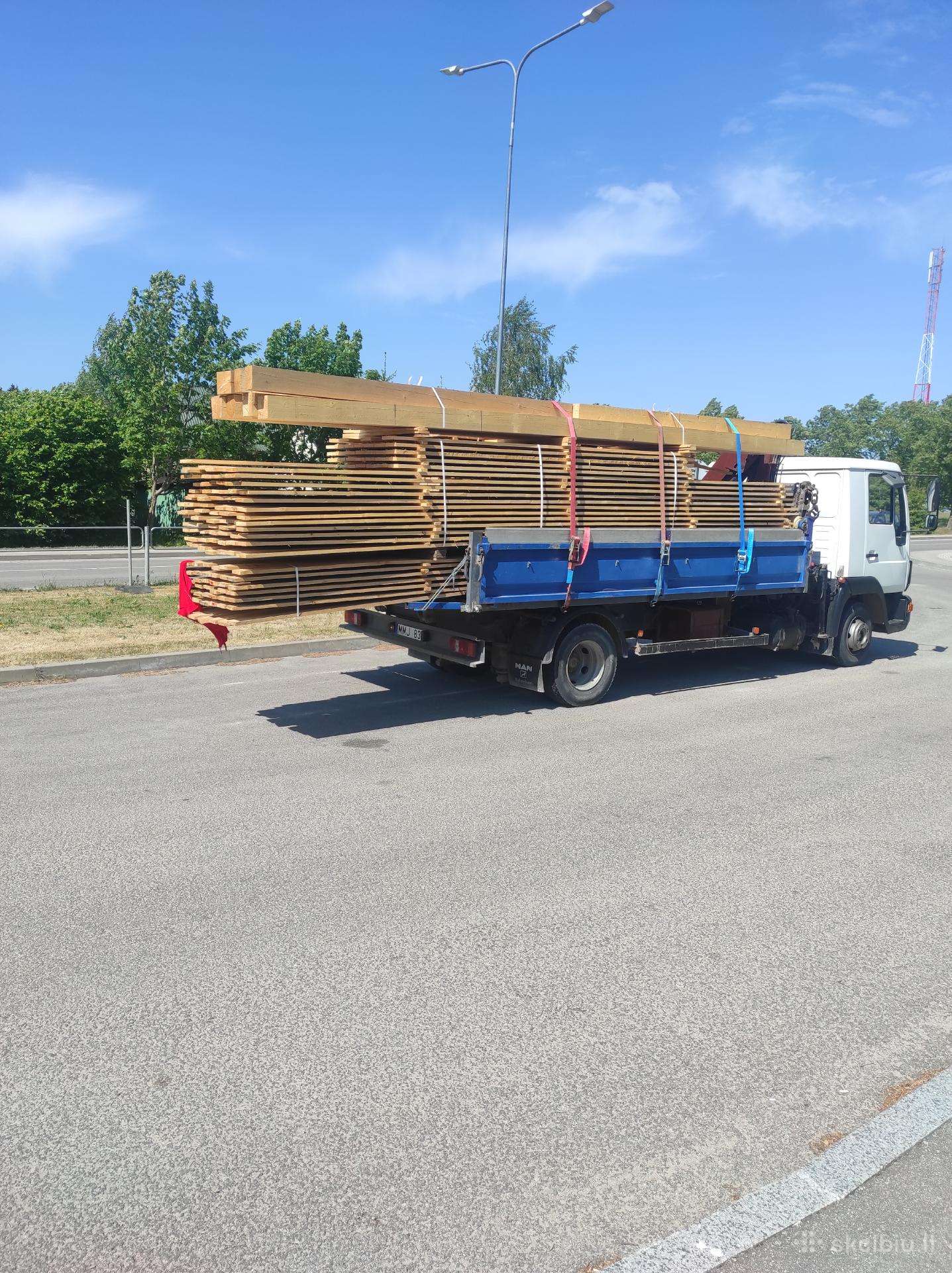 Įvairių krovinių pervežimasfiskaras Klaipėdos aps