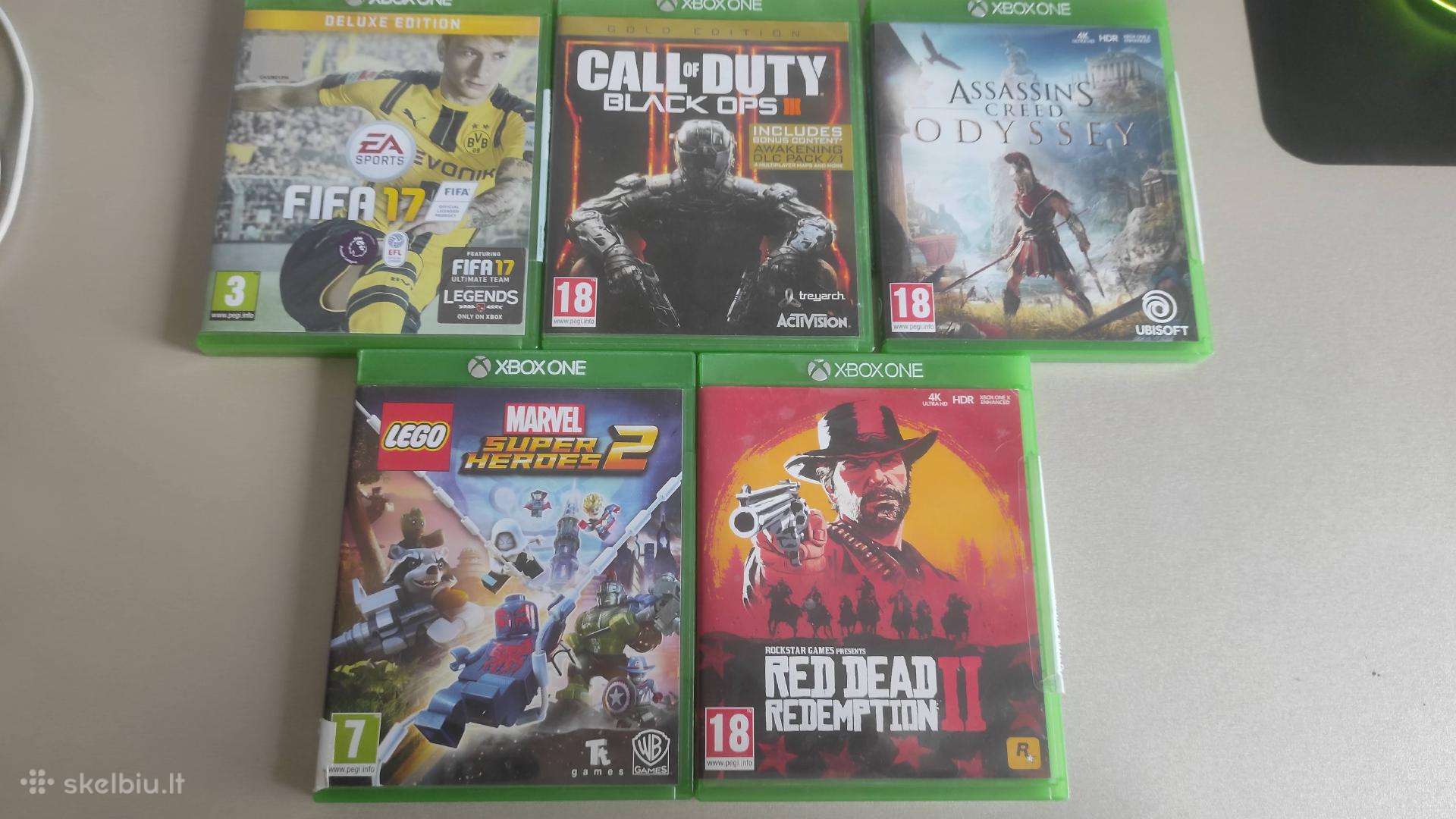 Xbox one žaidimai disku