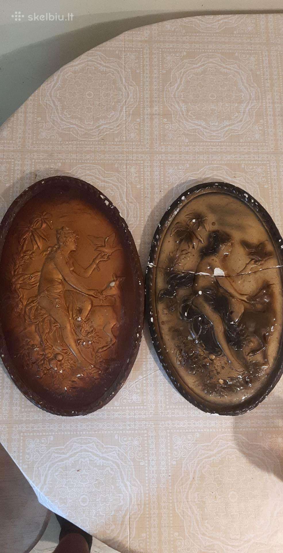 Gipsiniai paveikslai 2 vnt