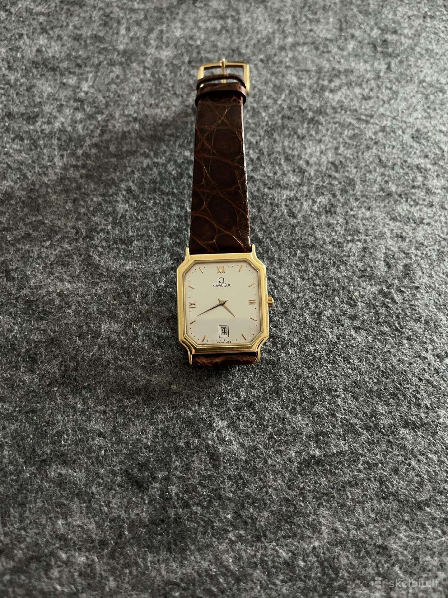 Auksinis laikrodis Omega