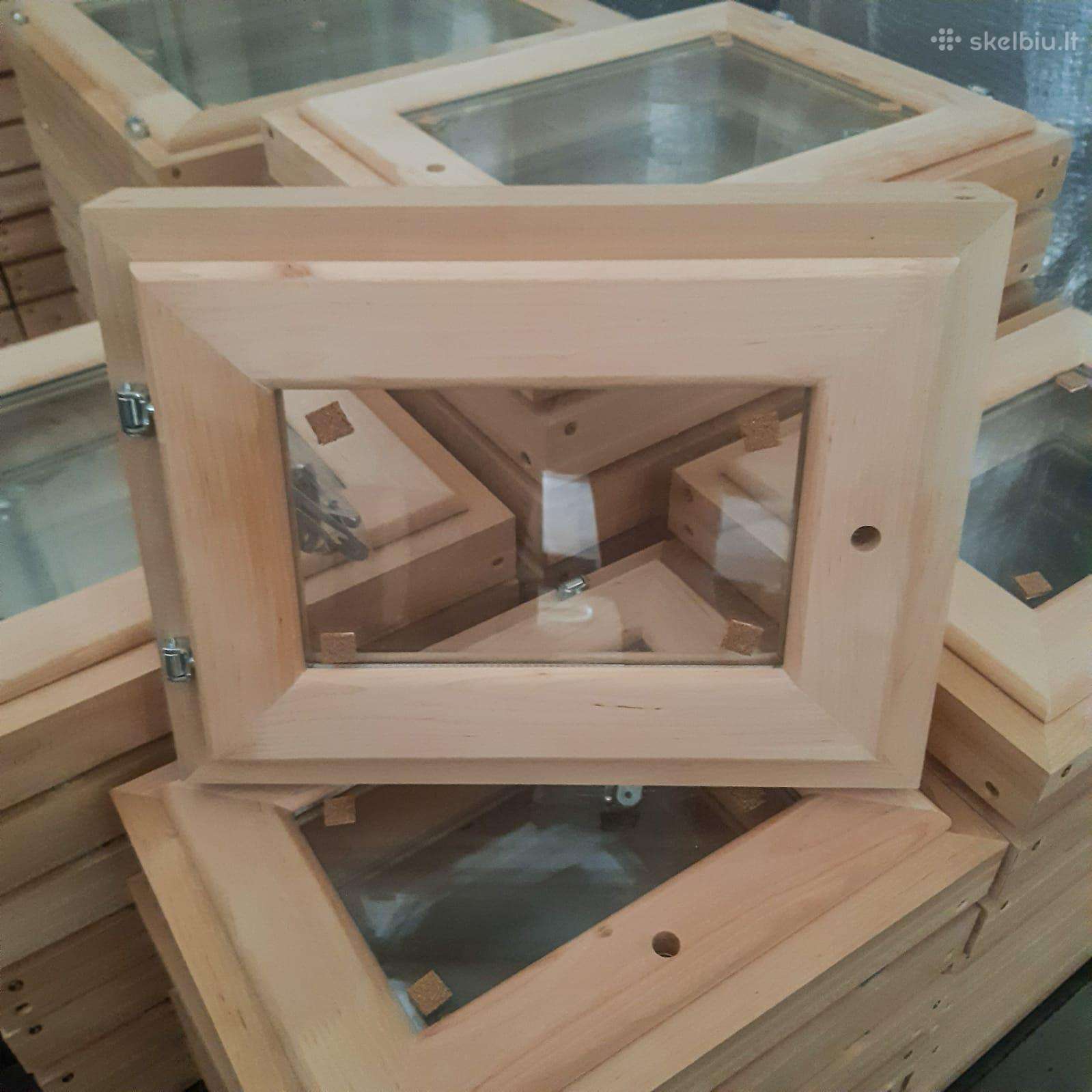 Pirties langelis 400x300mm stiklo paketo vertikali