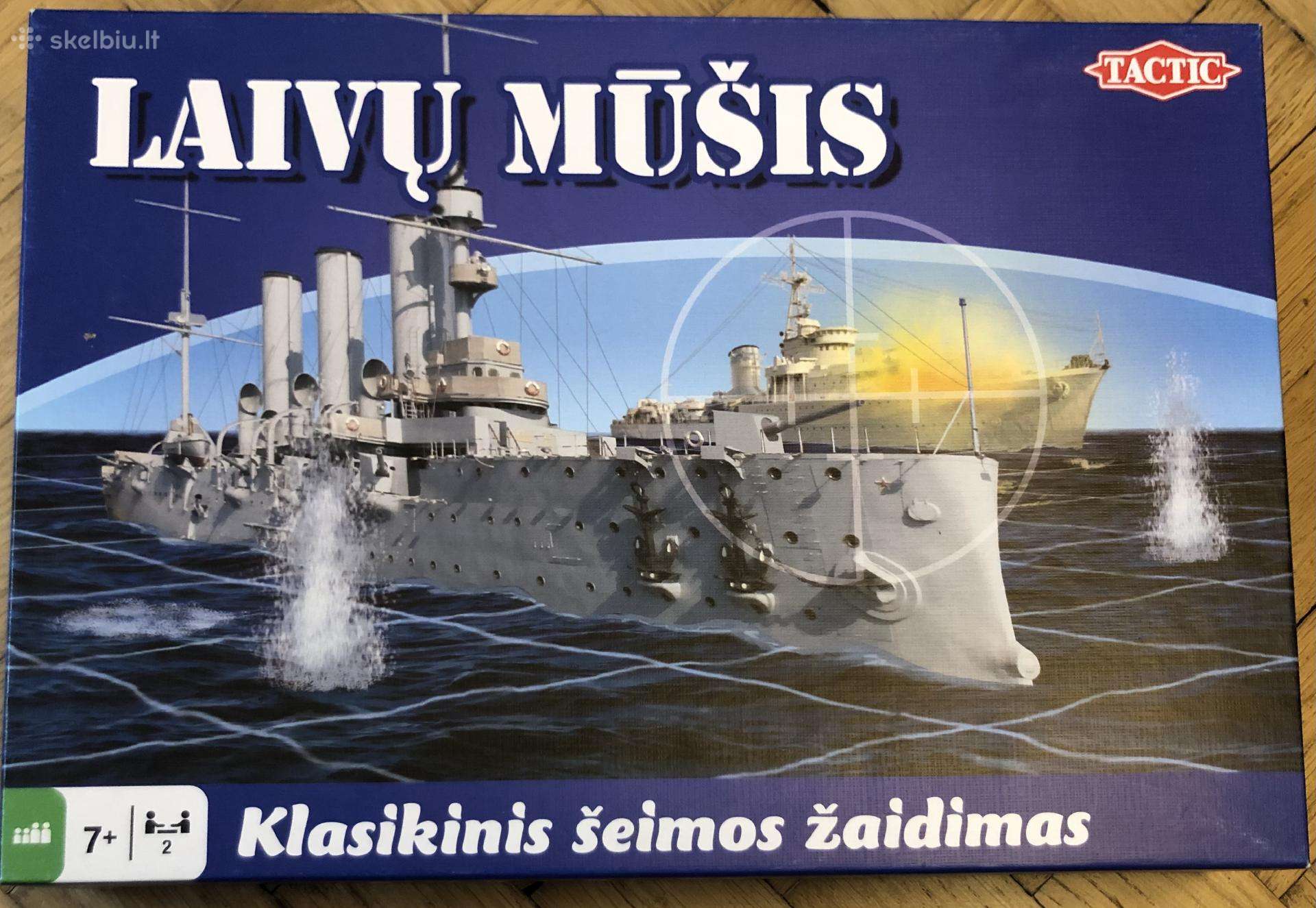 Laivu mūšis stalo žaidimas