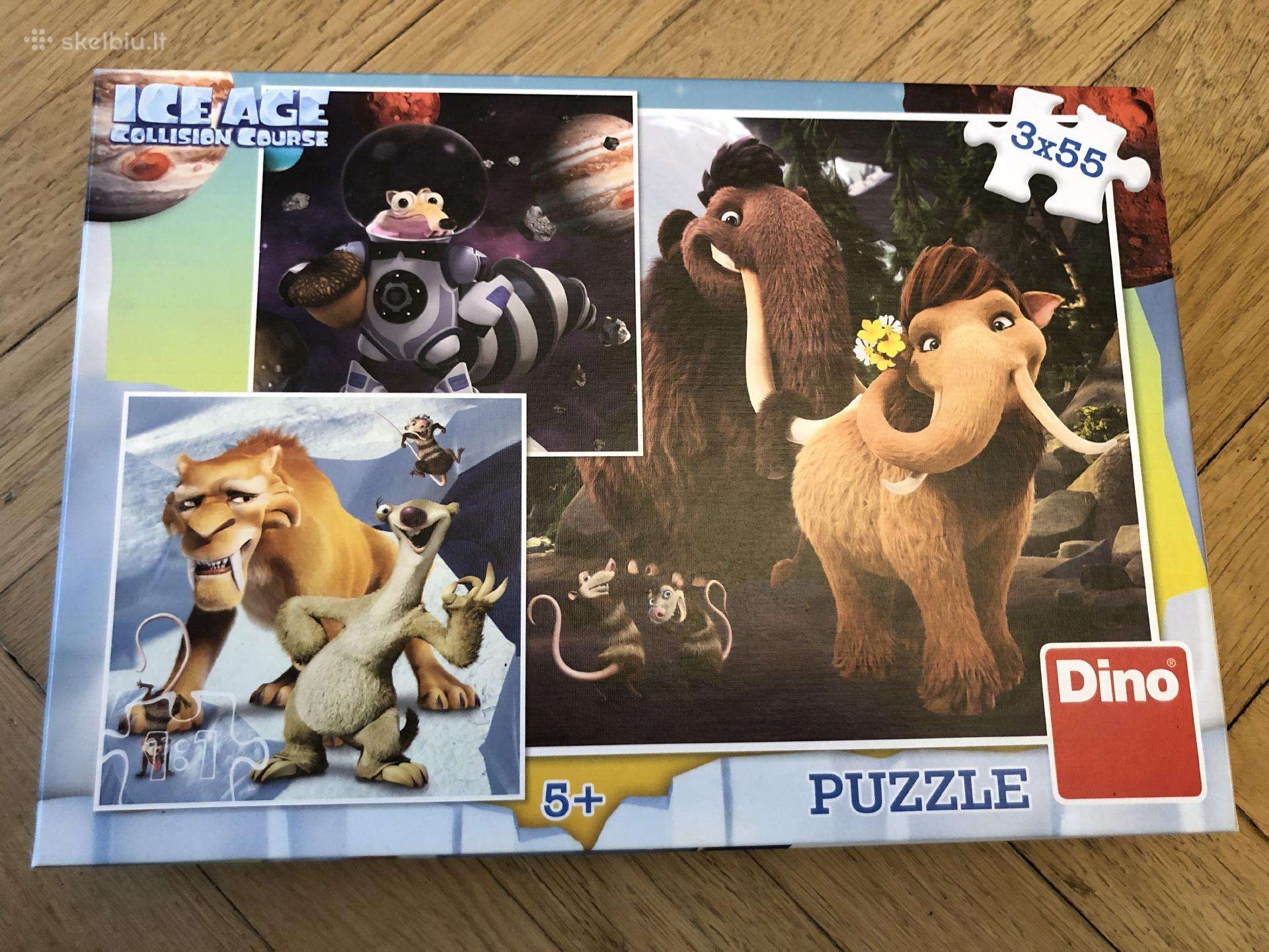 Ice age pūzlės
