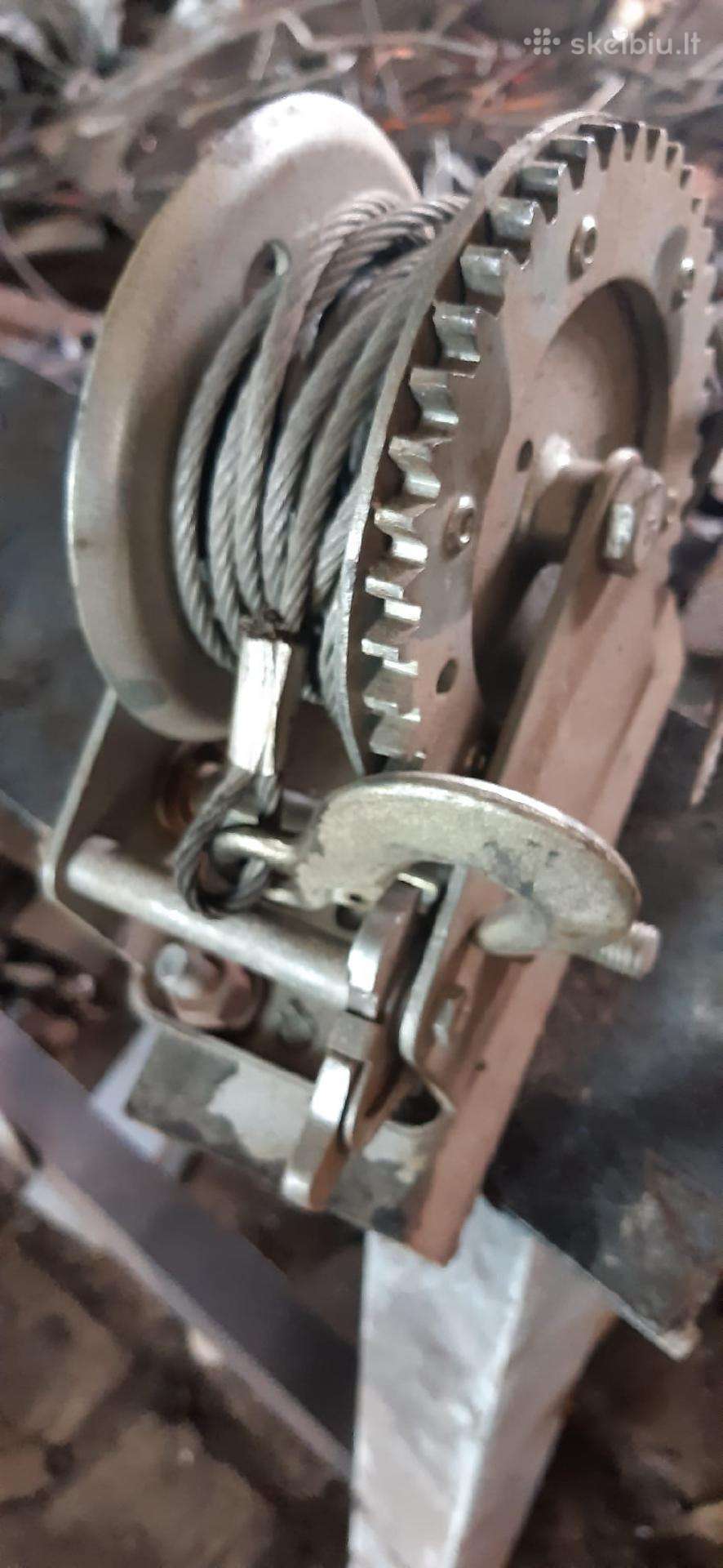 Gervė rankinė 12v , 24v elektrinė , hidraulinė