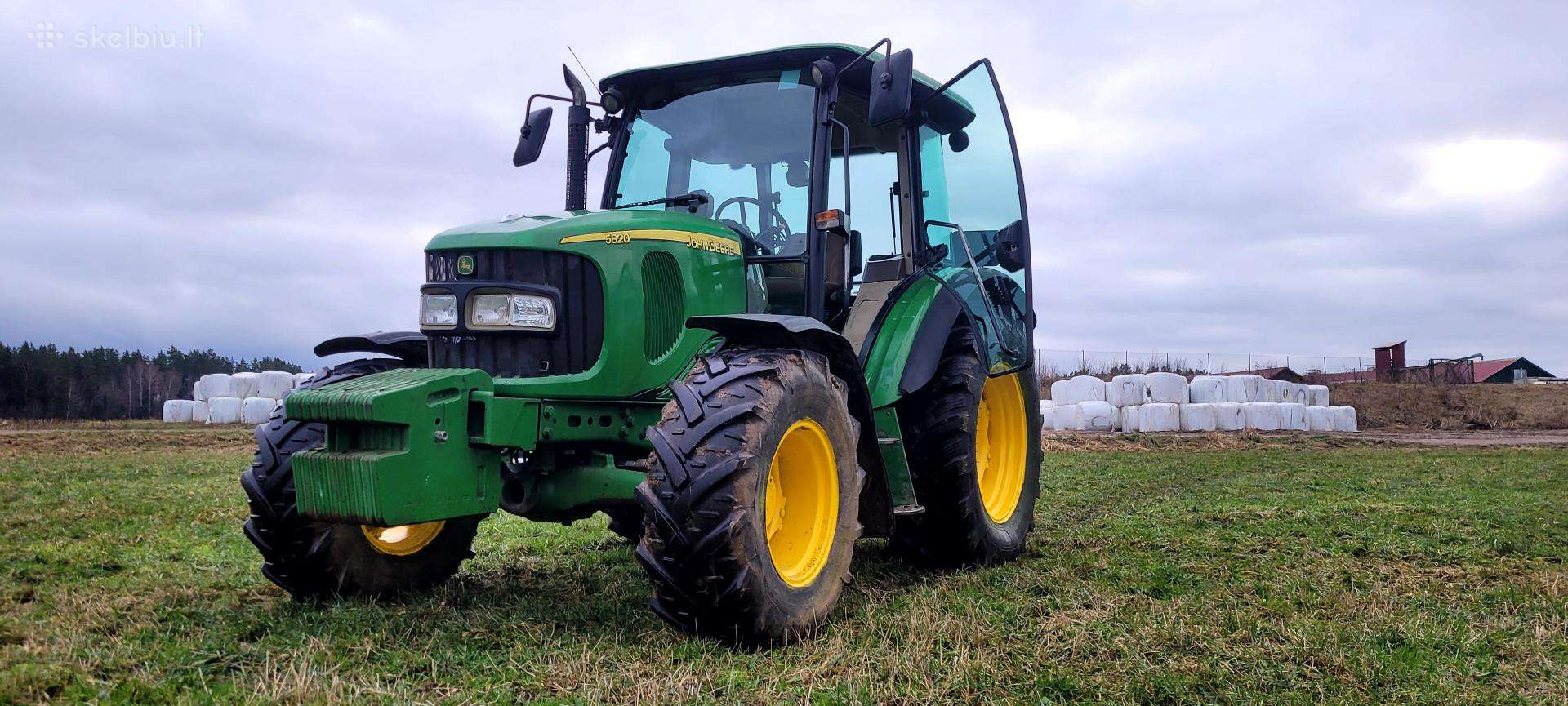 John Deere 5820, traktoriai 2008 m., | A23872855