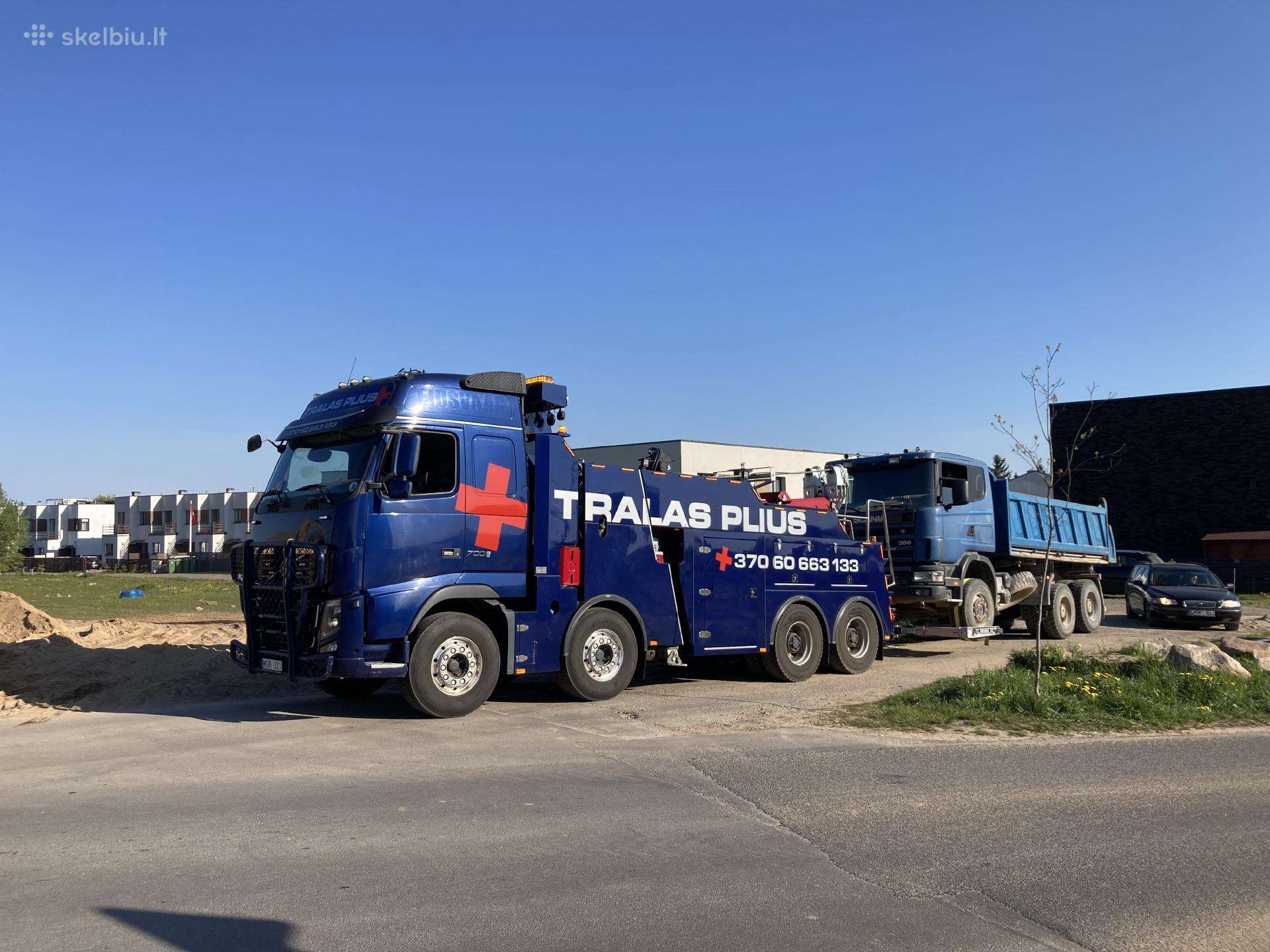 Tralas Fiskaras Sunkvežimių Techninė Pagalba