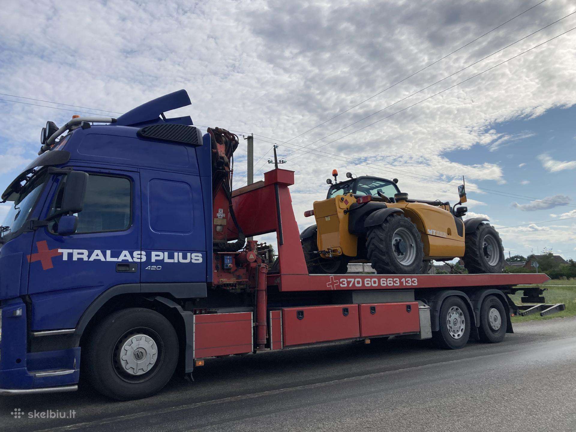Tralas Fiskaras Sunkvežimių Techninė Pagalba