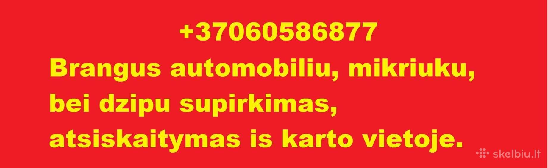 Auto supirkimas