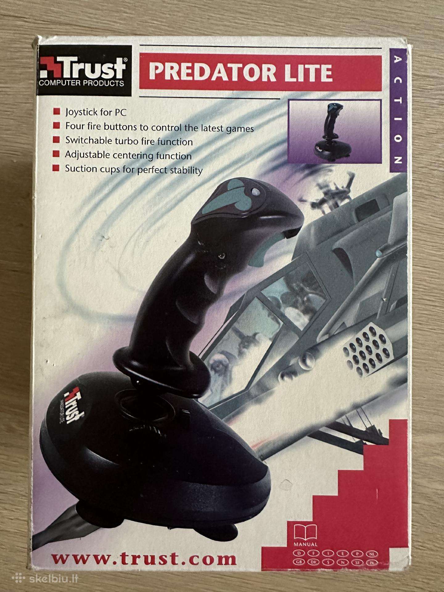 Skrydžio Vairasvirtė Trust Predator Lite