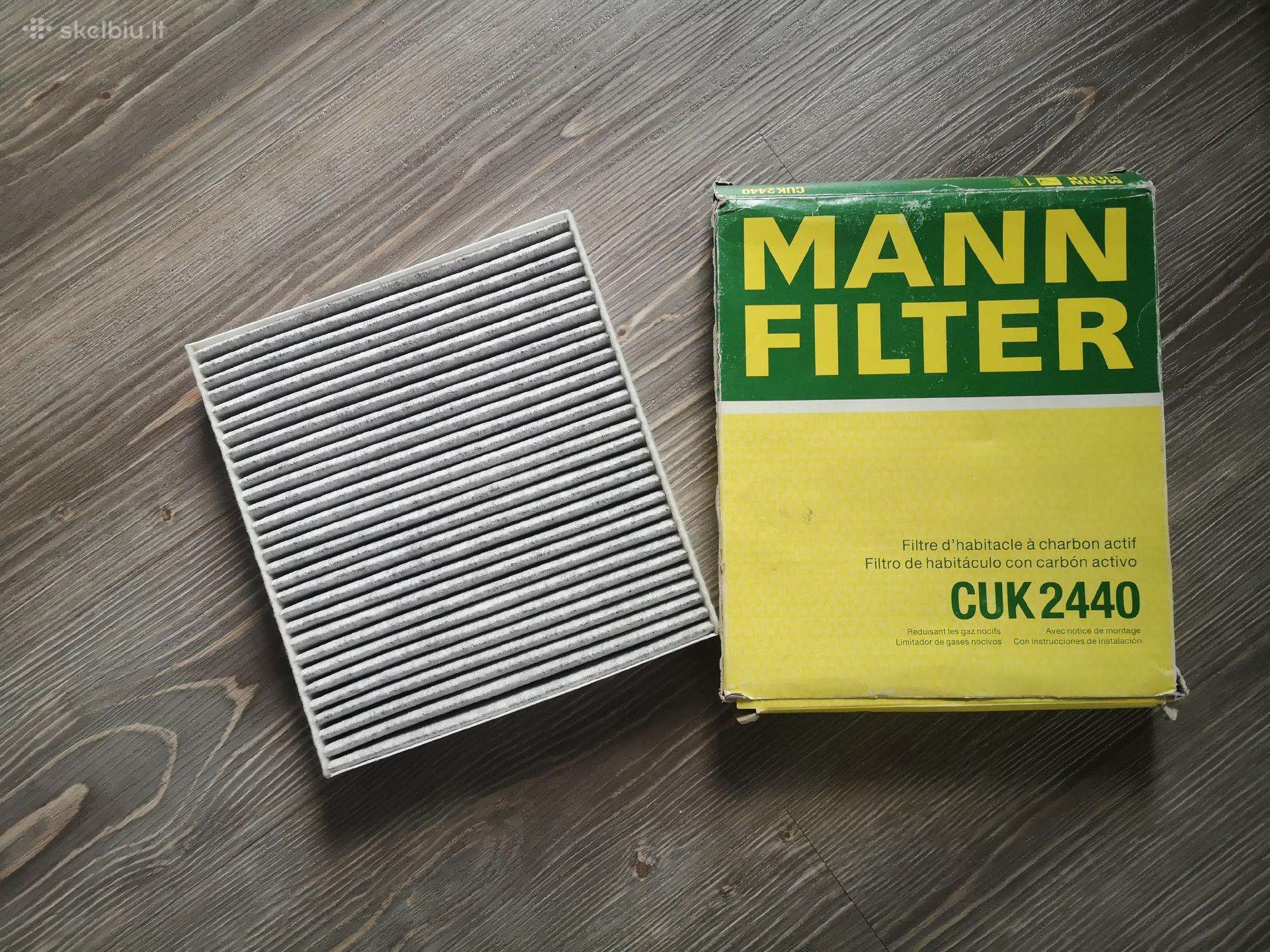 Atiduodu salono filtrą Mann Filter Cuk 2440
