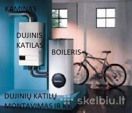 Katilų boilerių remonto darbai