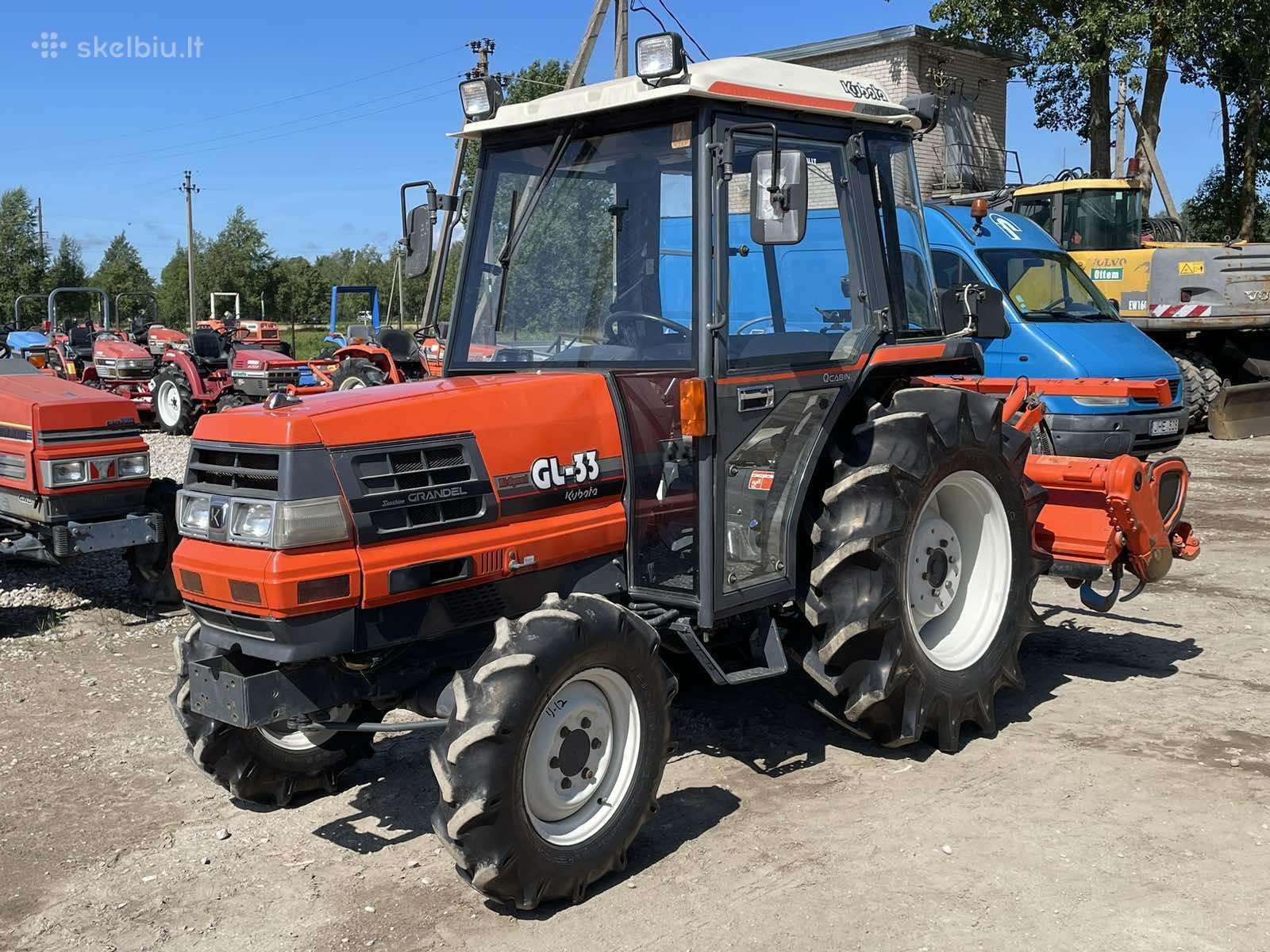 Kubota, tractors
