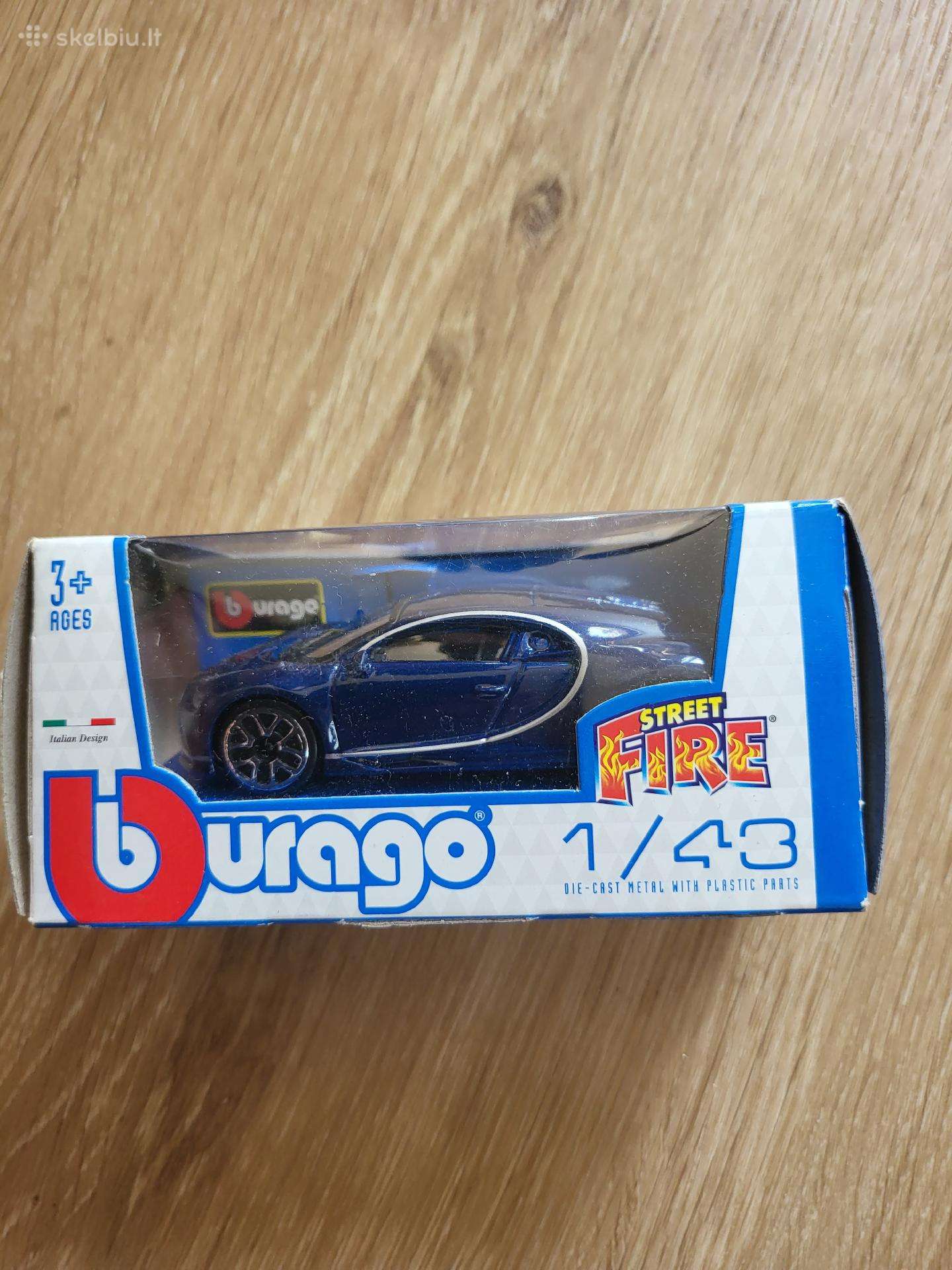Burago Bugatti Street Fire 1/43