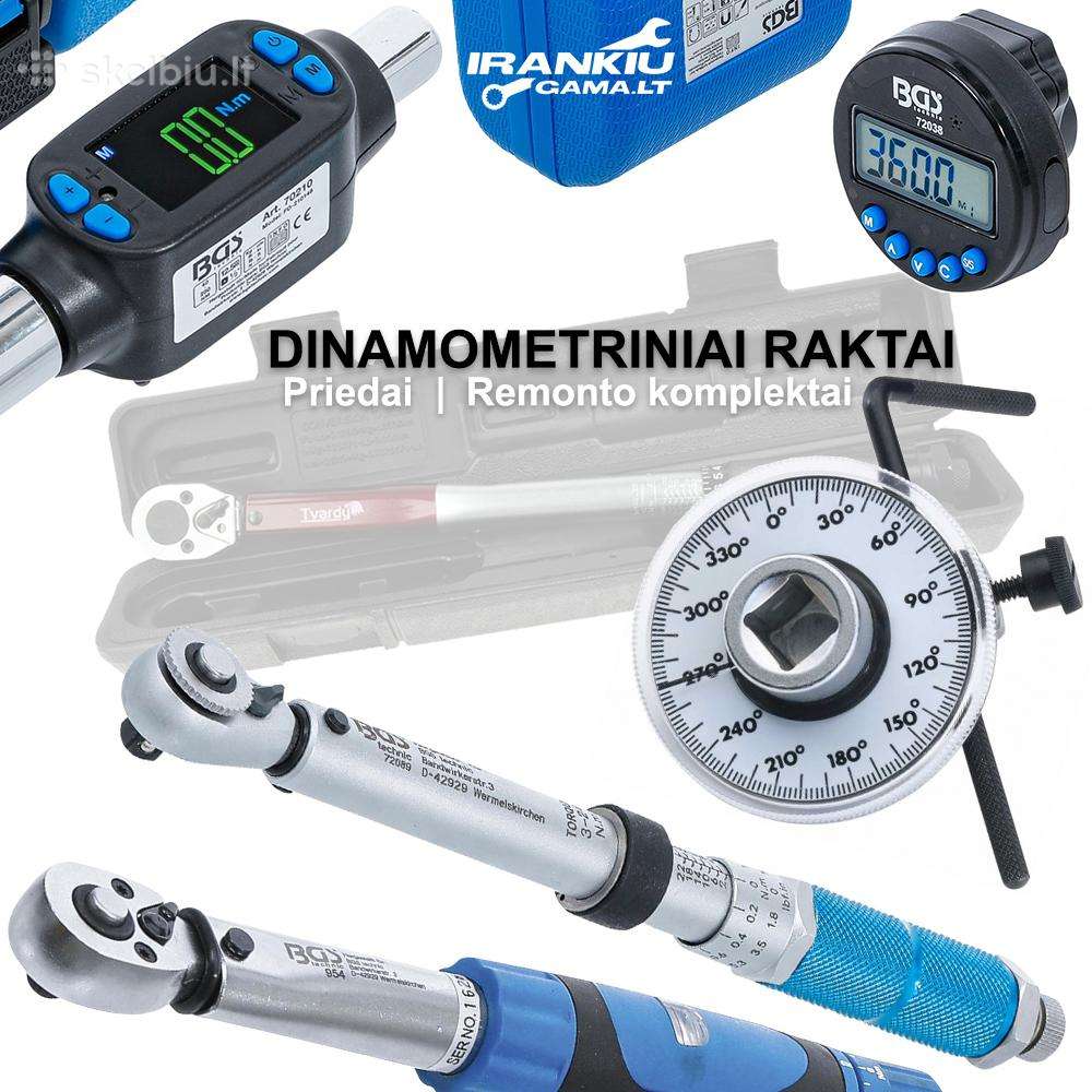 Dinamometriniai raktai pigiau