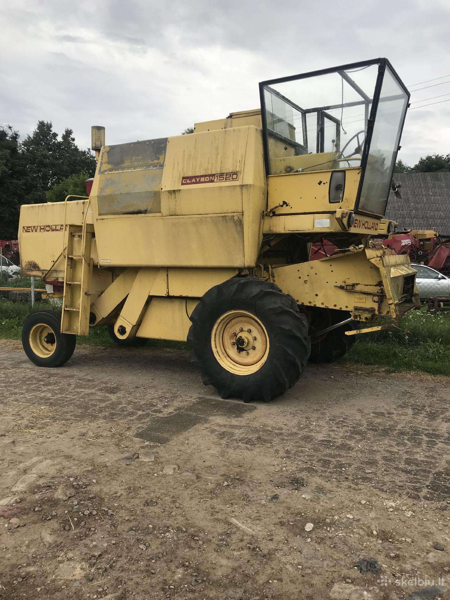 Javu kombainas new holland 1520 dalimis detales