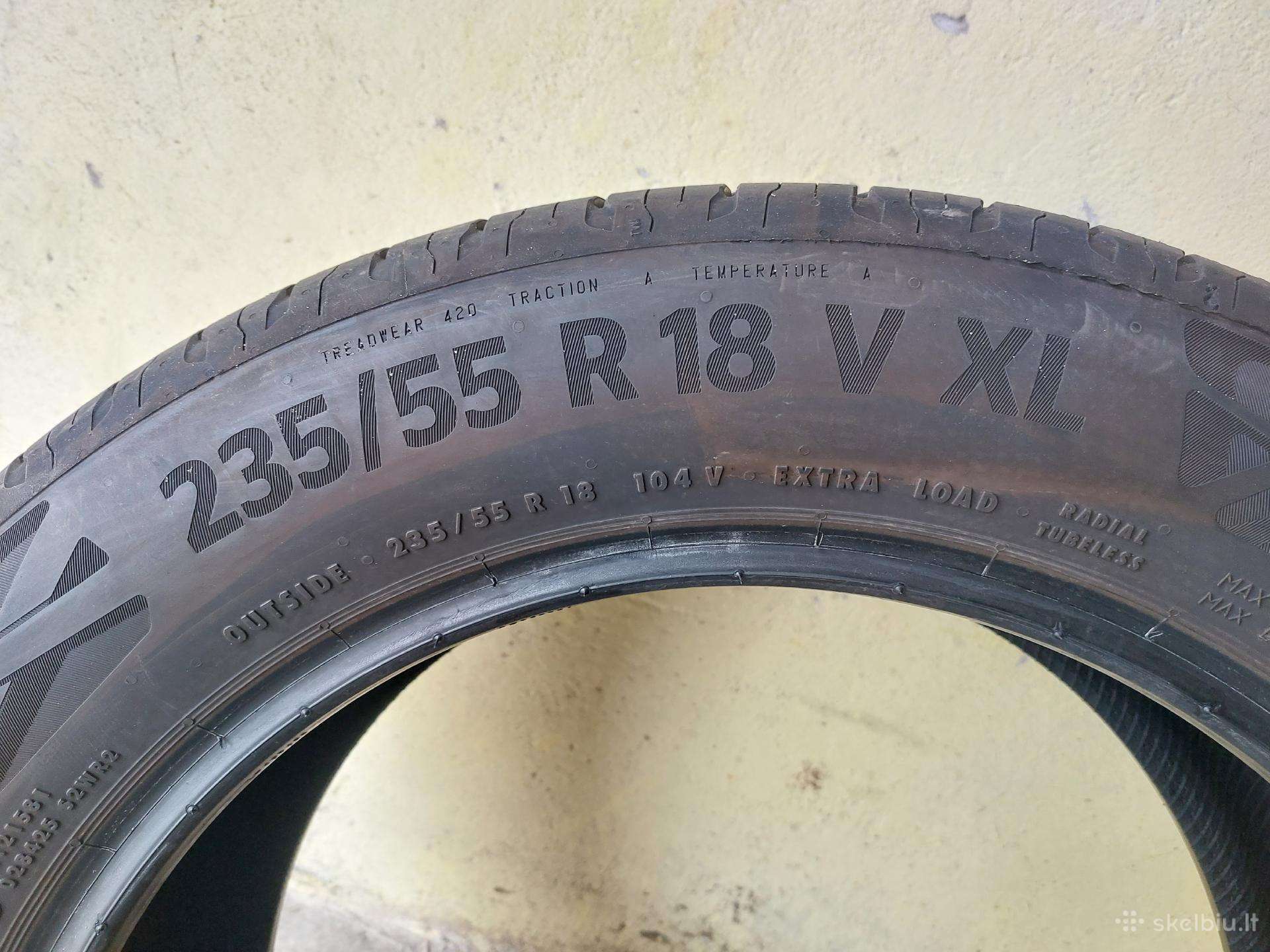 Continental, summer 235/55 R18