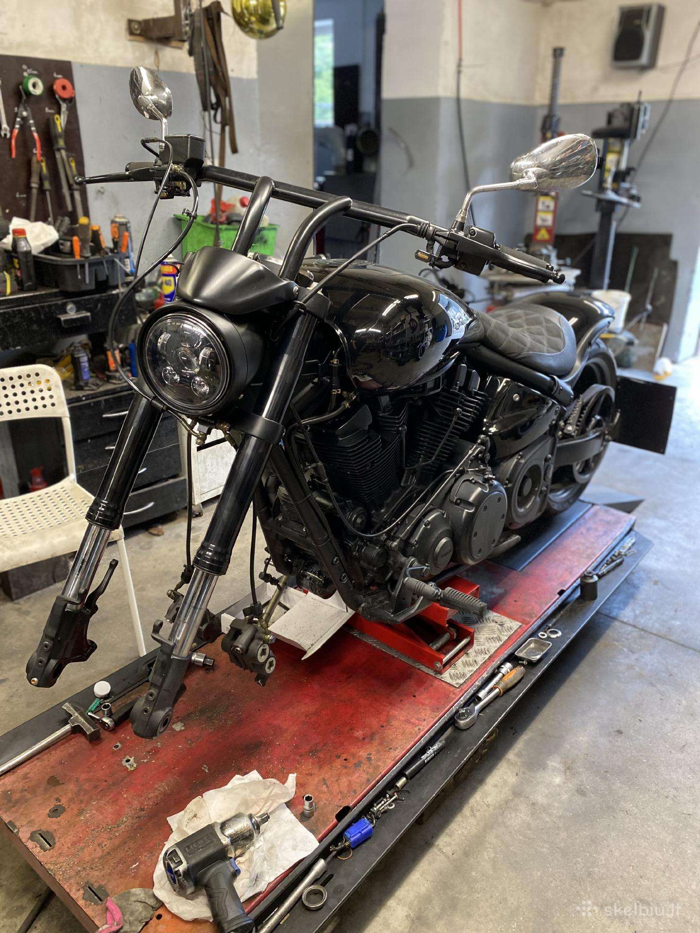 Chopper, Harley, motociklu servisas - Mamoto lt