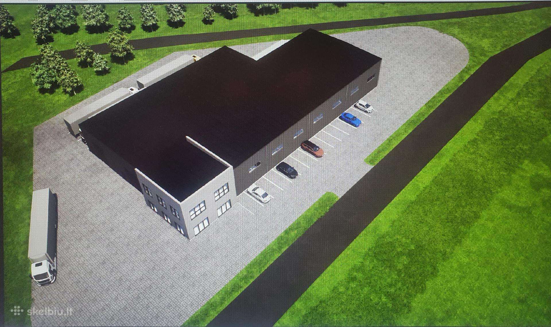 Projektas sandėlio ir administracinių patalpų.