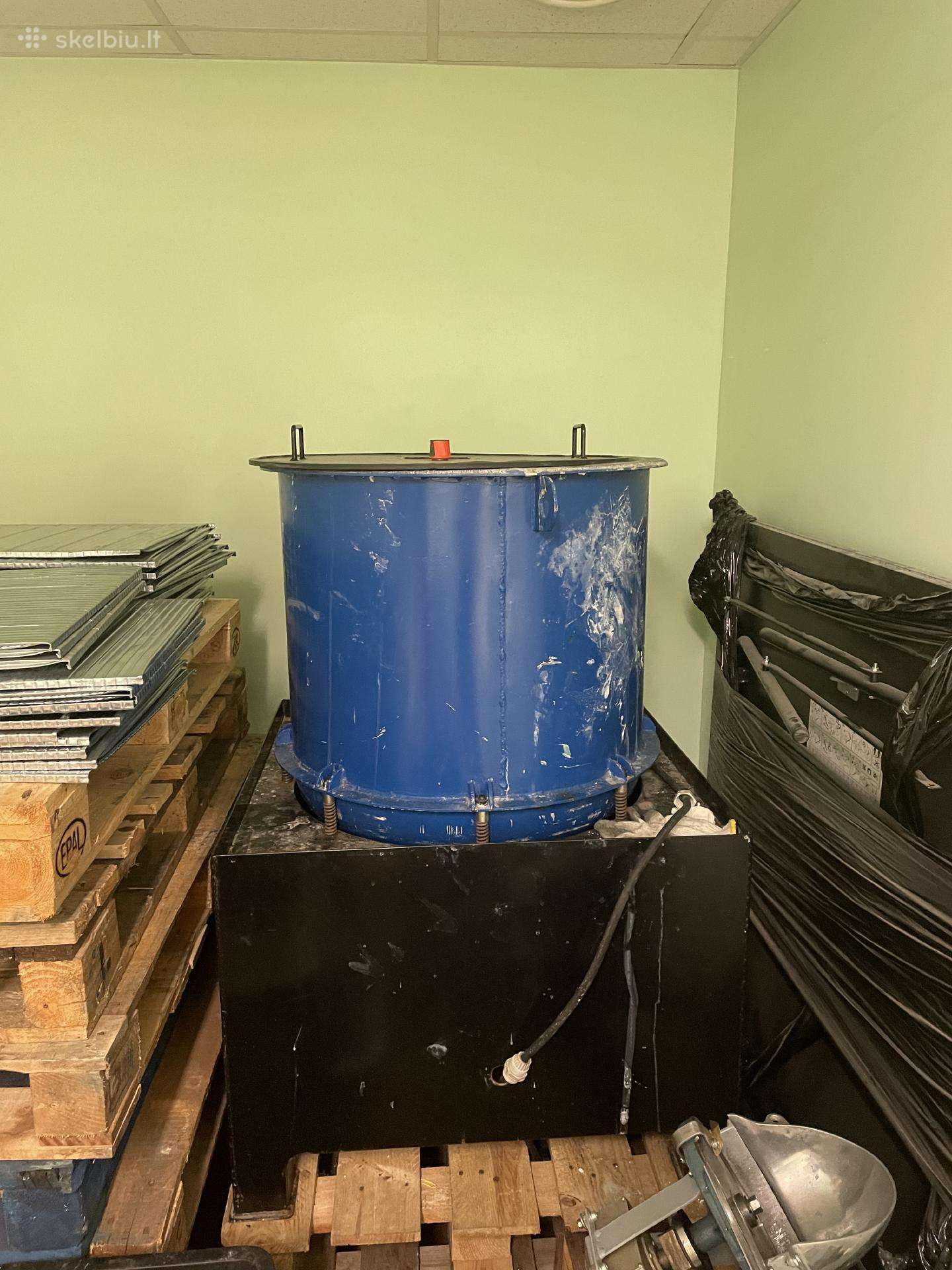 Vibro bunkeris Ratlankiu poliravimas