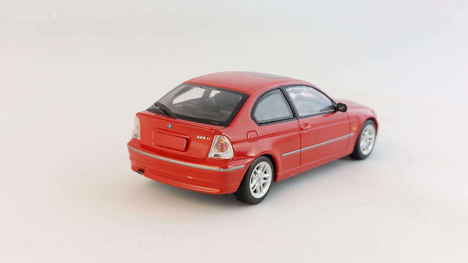 ◇ミニチャンプス 1/43 BMW 325ti Compact 2000 red◇-